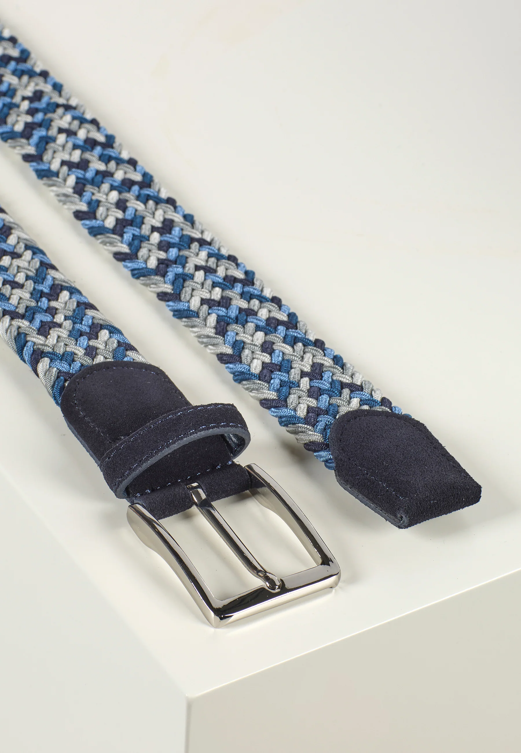 Braided Belt Marvin Blue Multicoloured - Image 2