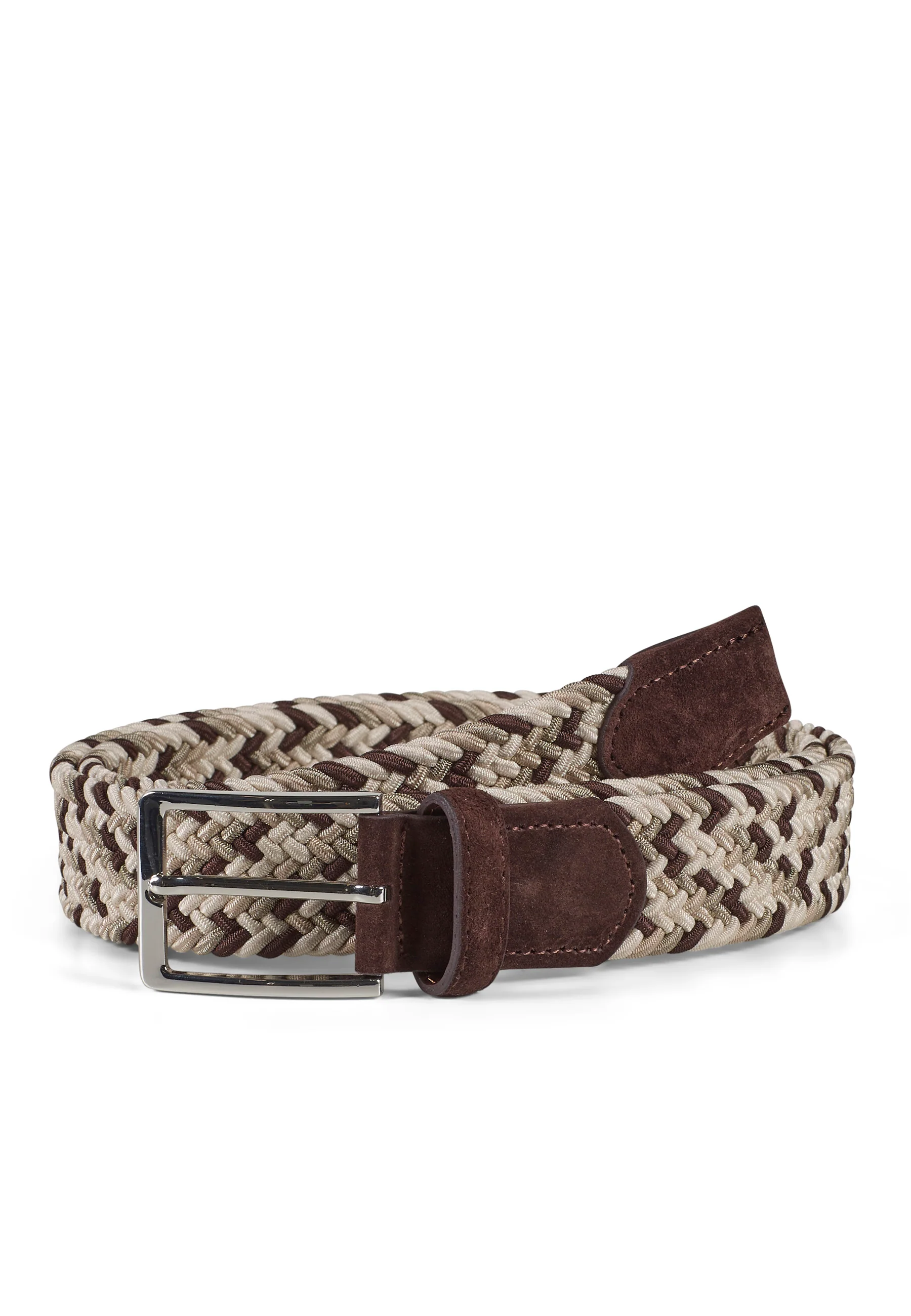 Braided Belt Marvin Brown Multicoloured