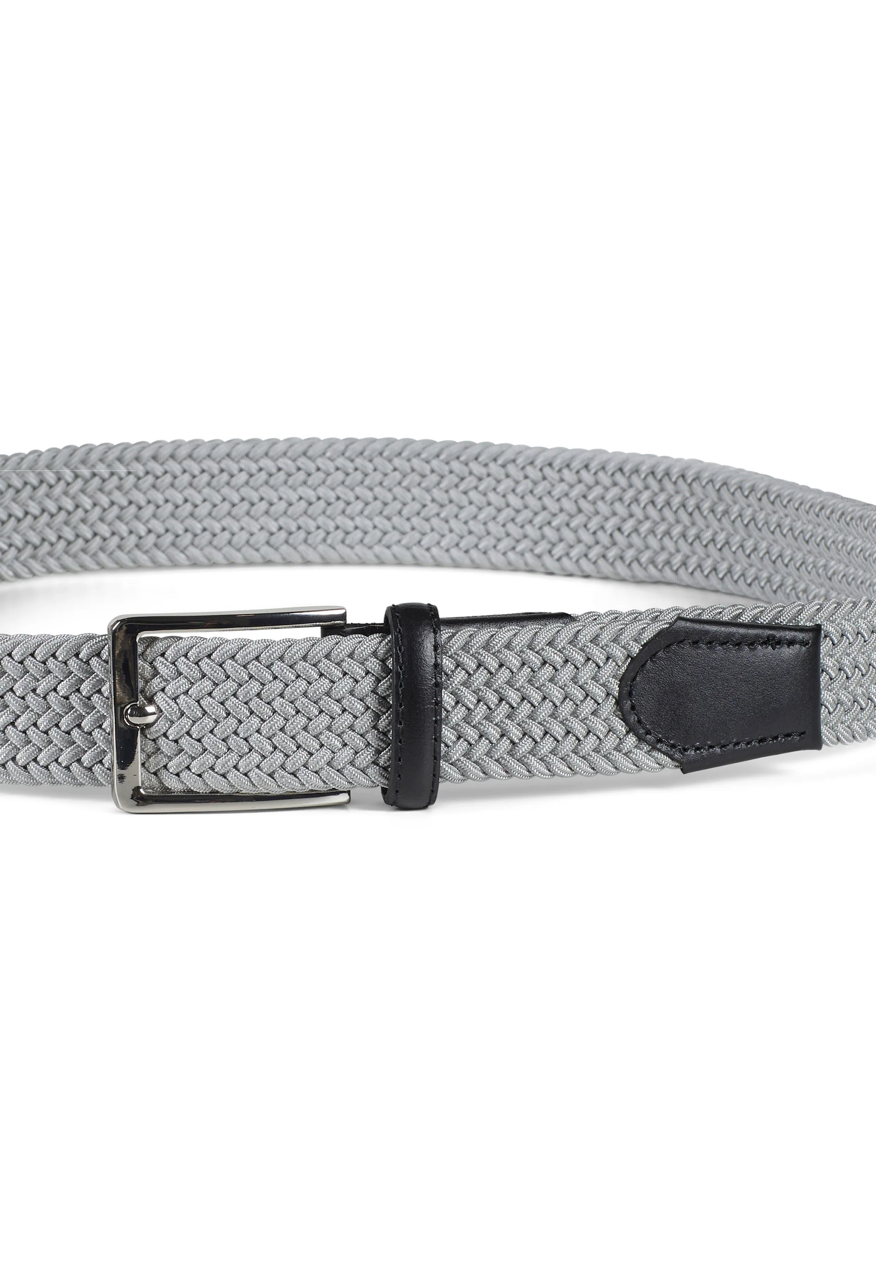 Braided Belt Marvin Light Grey - Image 3