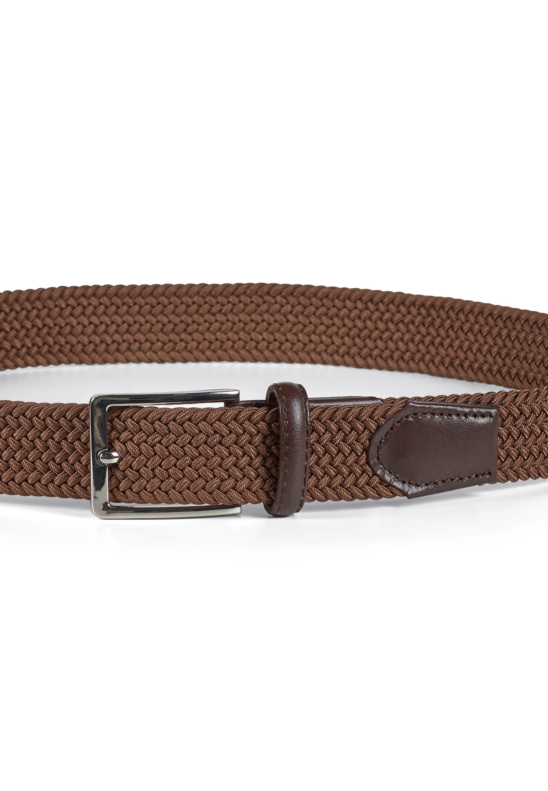 Braided Belt Marvin Mid Brown - Image 3