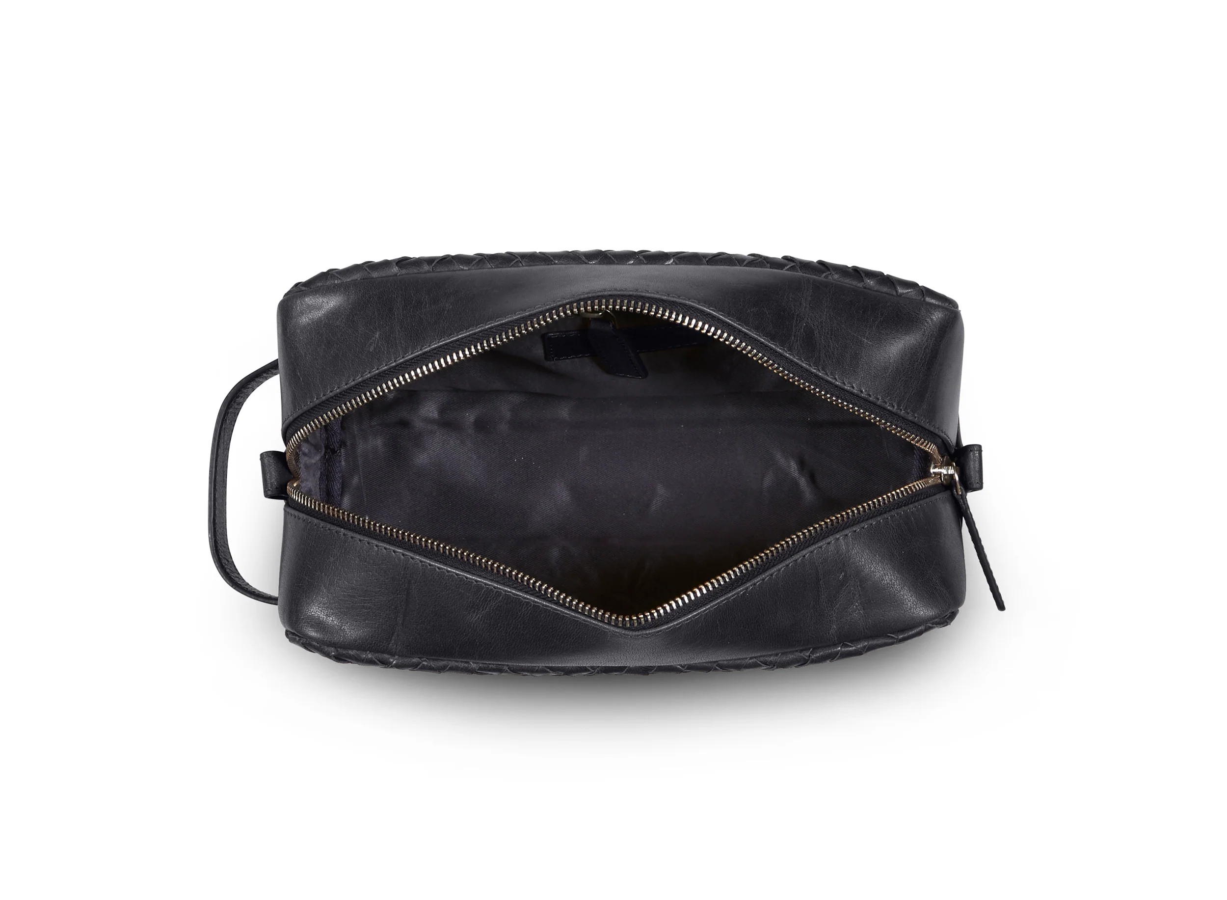 Braided Washbag John Black - Image 4