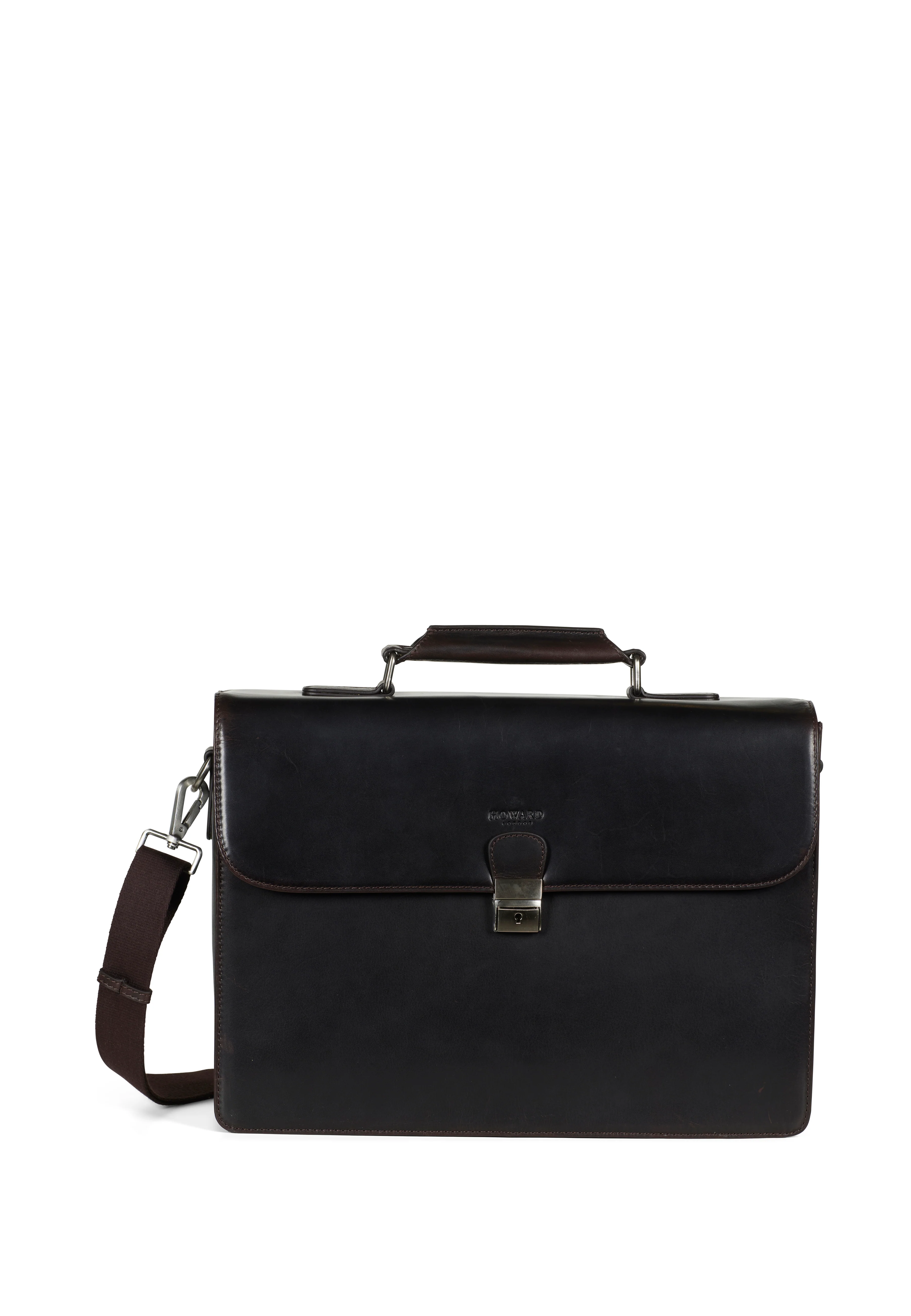 Briefcase Bag Eric Dark Brown