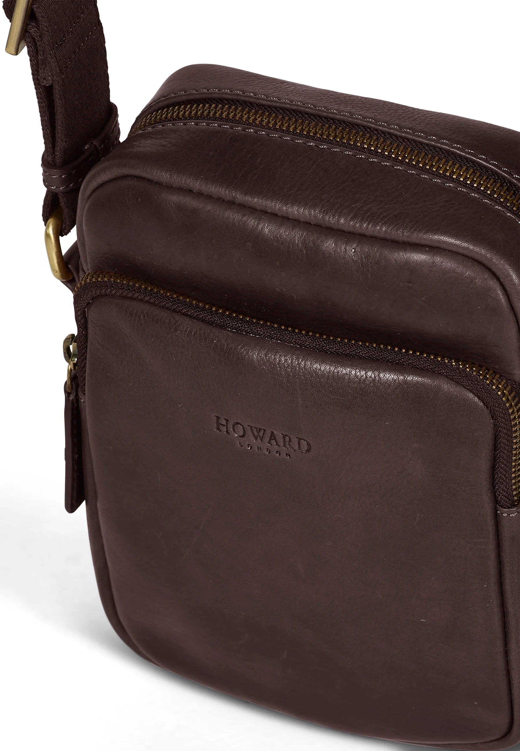 Cross Body Bag Eddie Dark Brown - Image 4