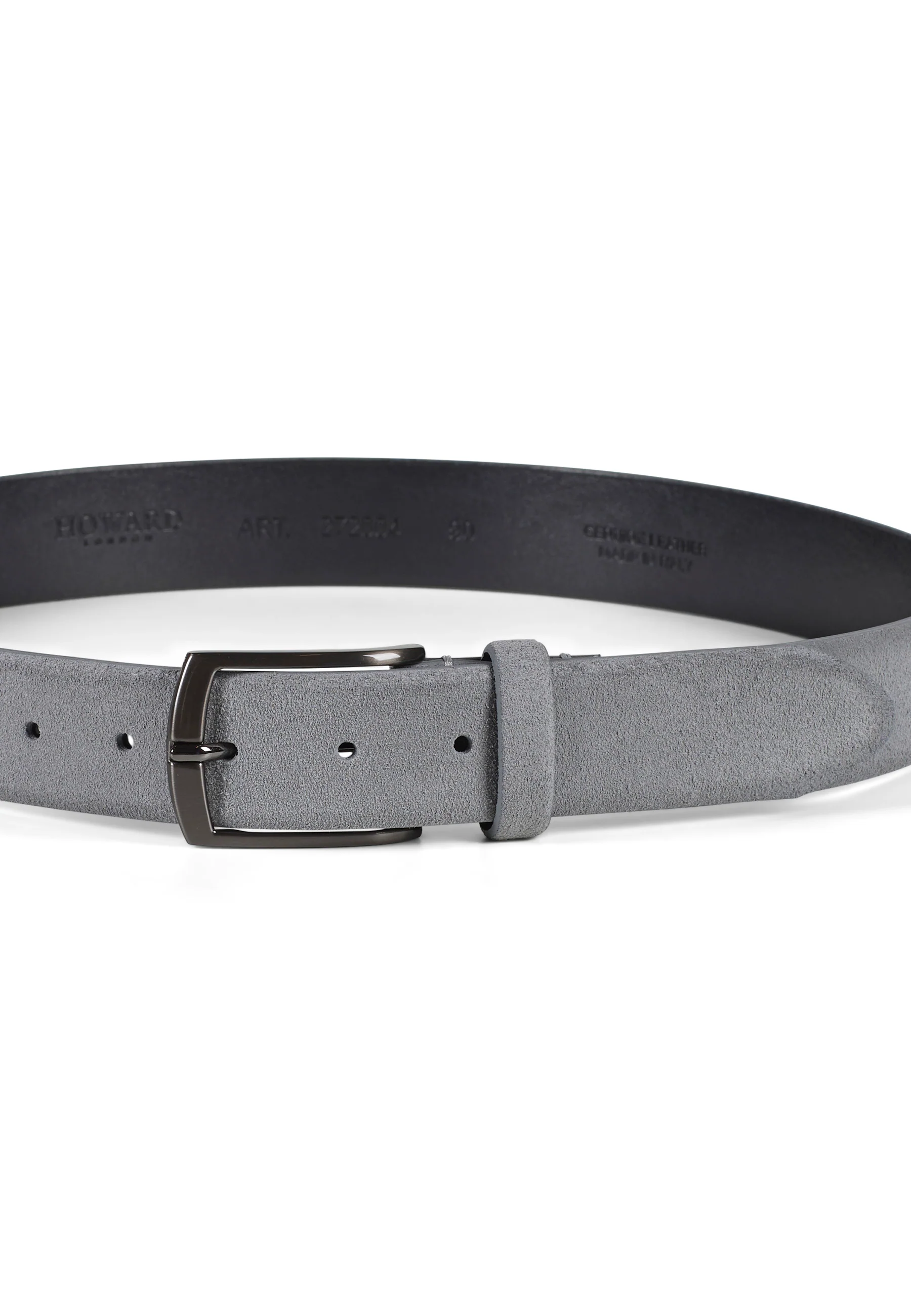 Howard Belt Zack Light Grey - Image 3