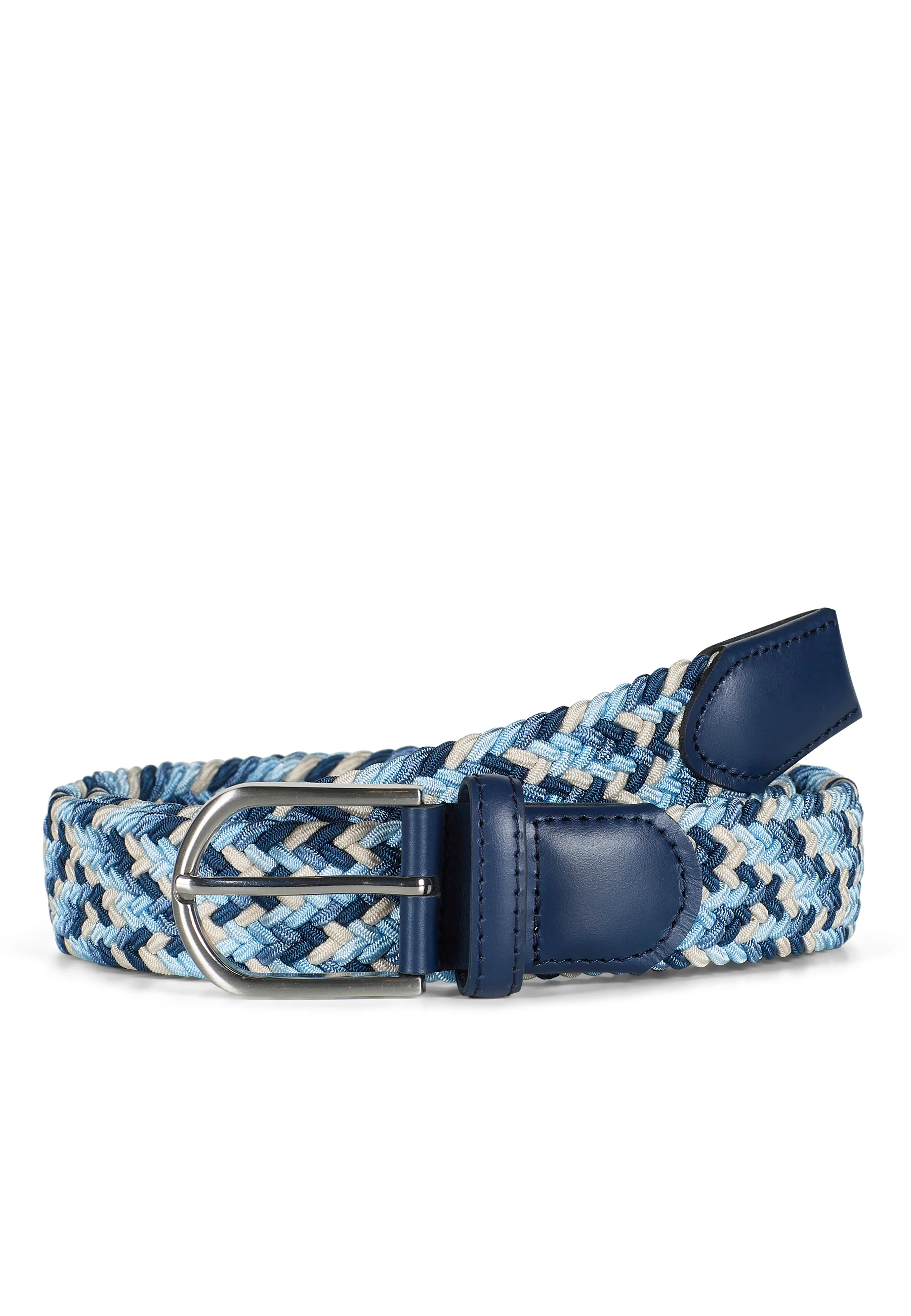 Howard Braided Stretch Belt Andy Blue