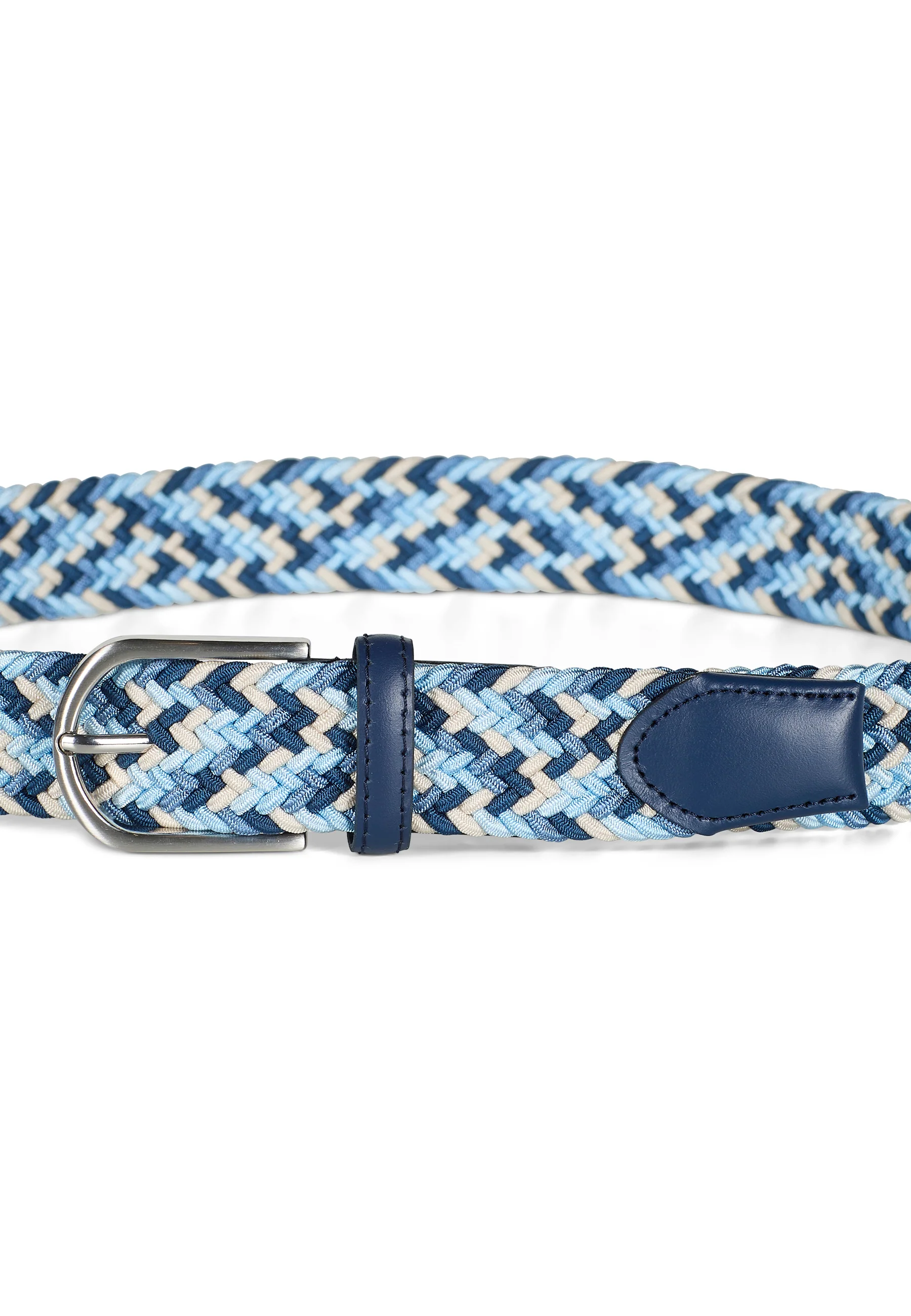 Howard Braided Stretch Belt Andy Blue - Image 3