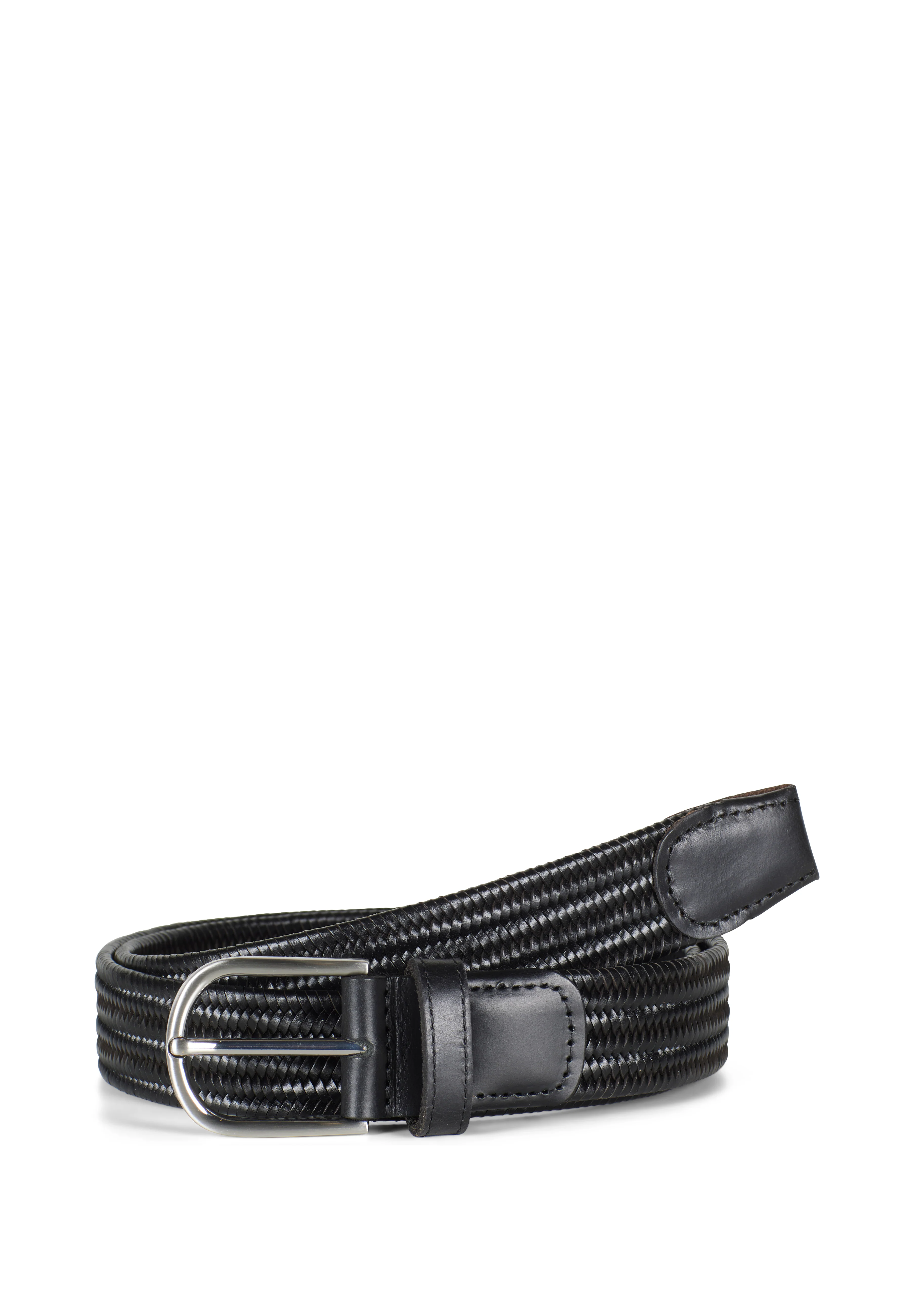 Howard Braided Stretch Belt Asher Black