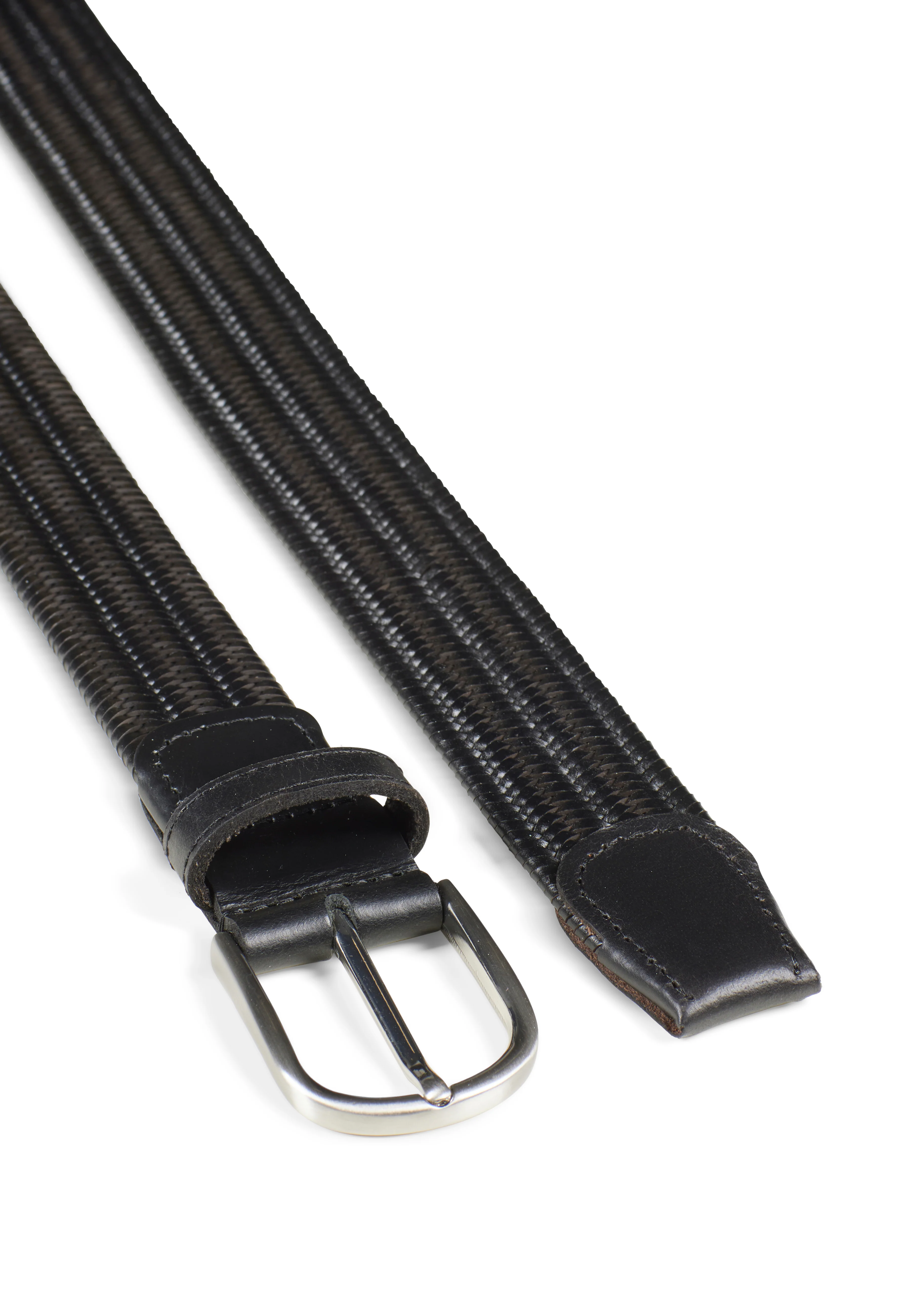 Howard Braided Stretch Belt Asher Black - Image 2
