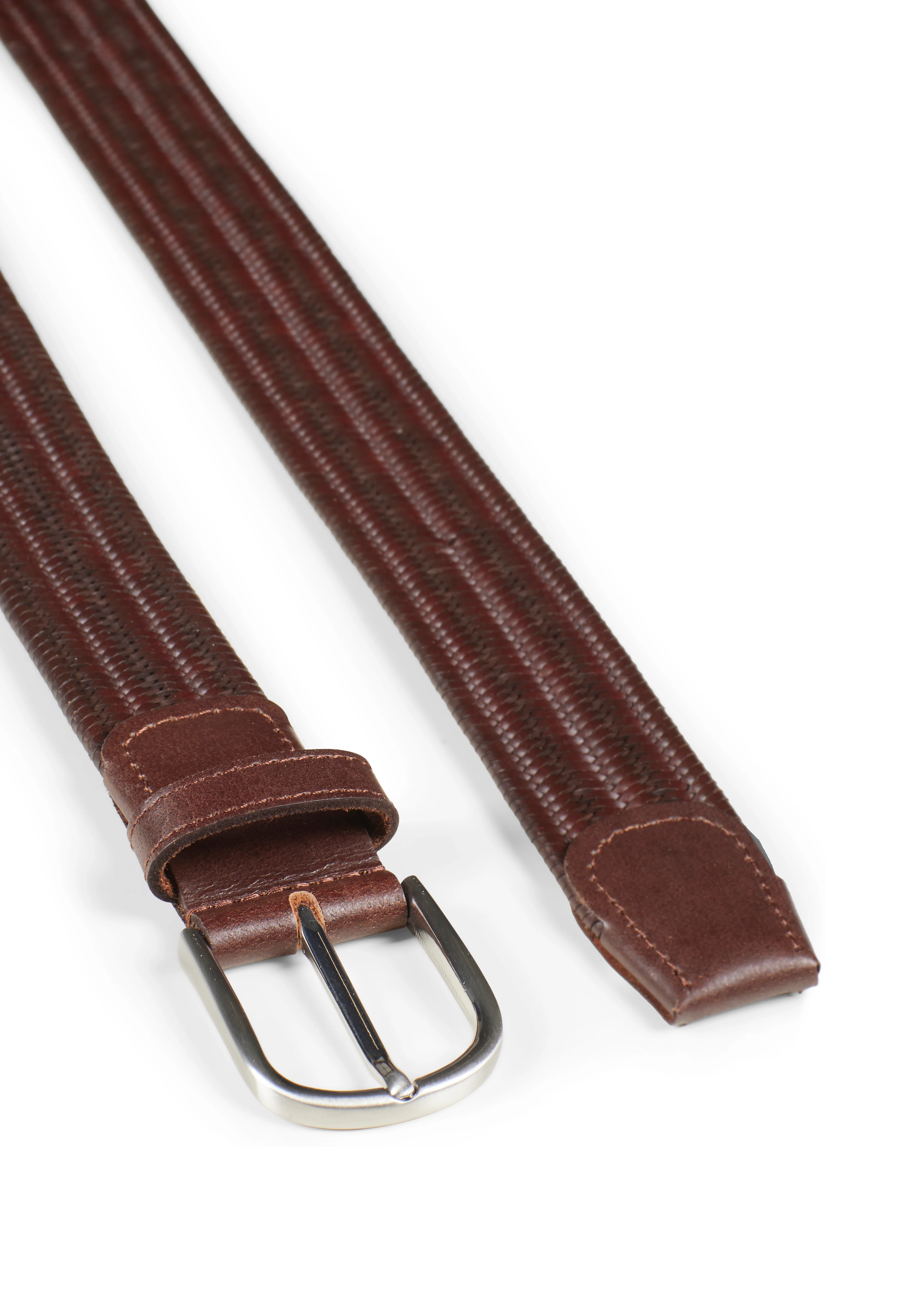 Howard Braided Stretch Belt Asher Brown - Image 2