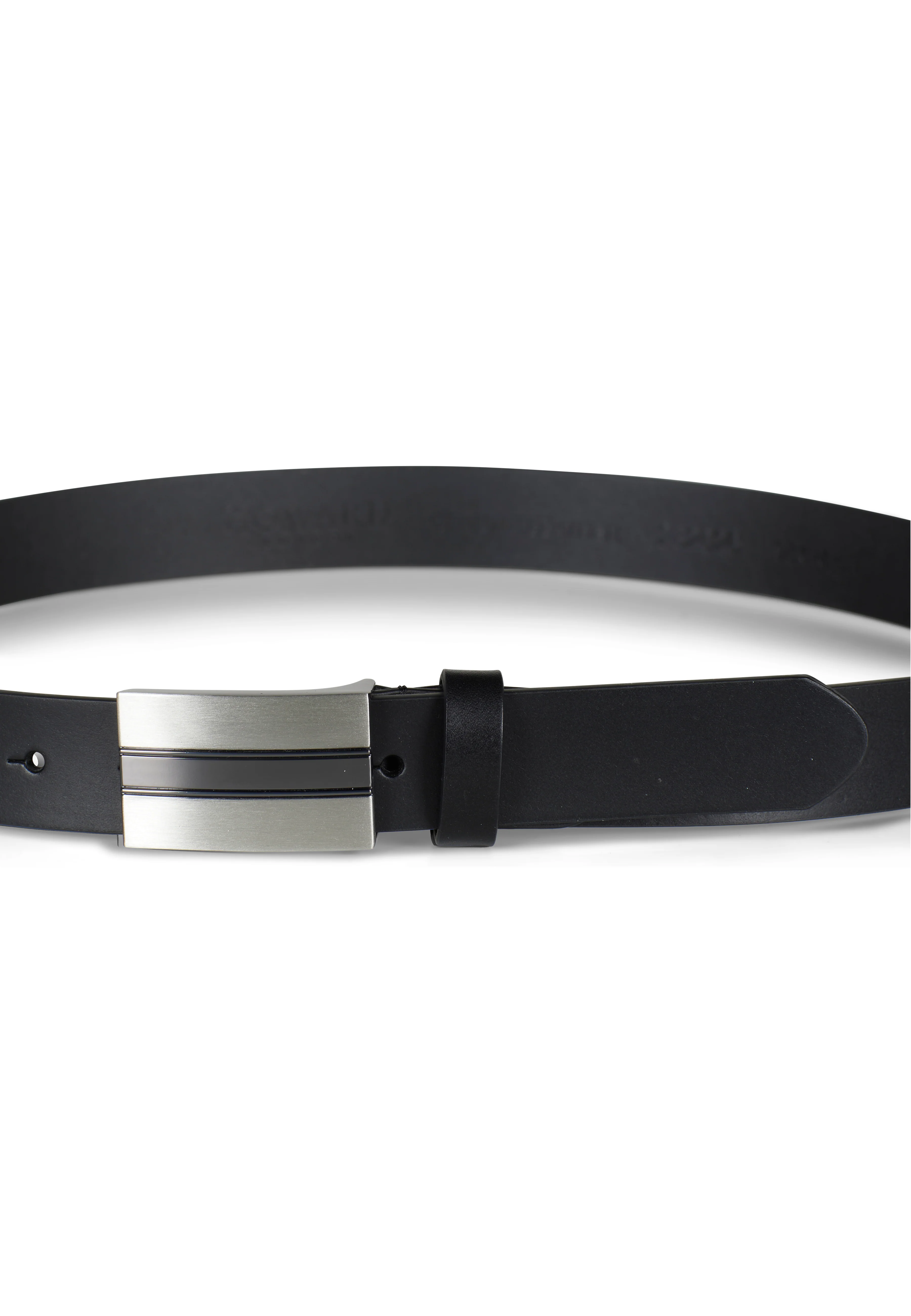 Howard Leather Belt Paul Black - Image 3