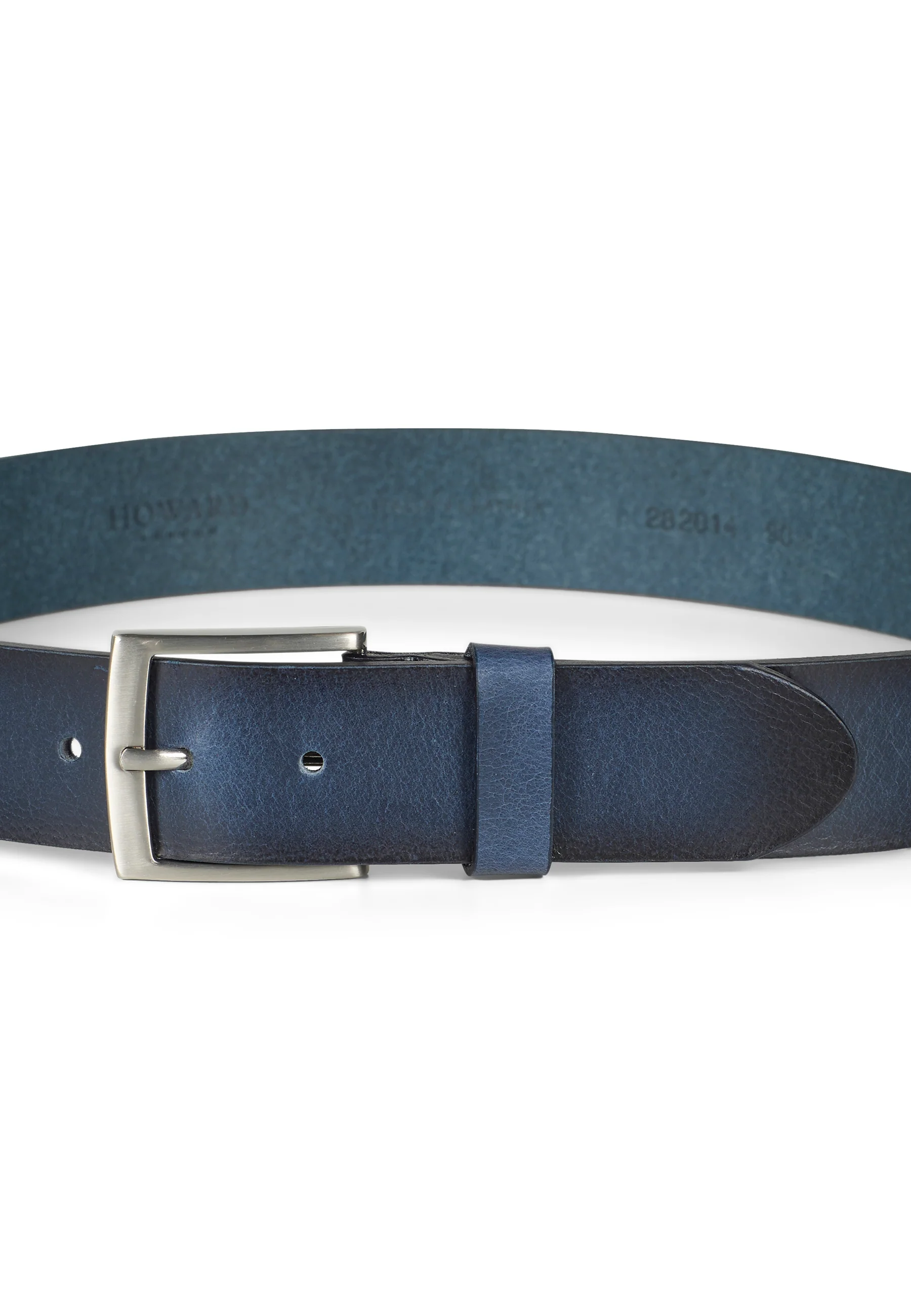 Howard Leather Belt Alexis Blue - Image 3