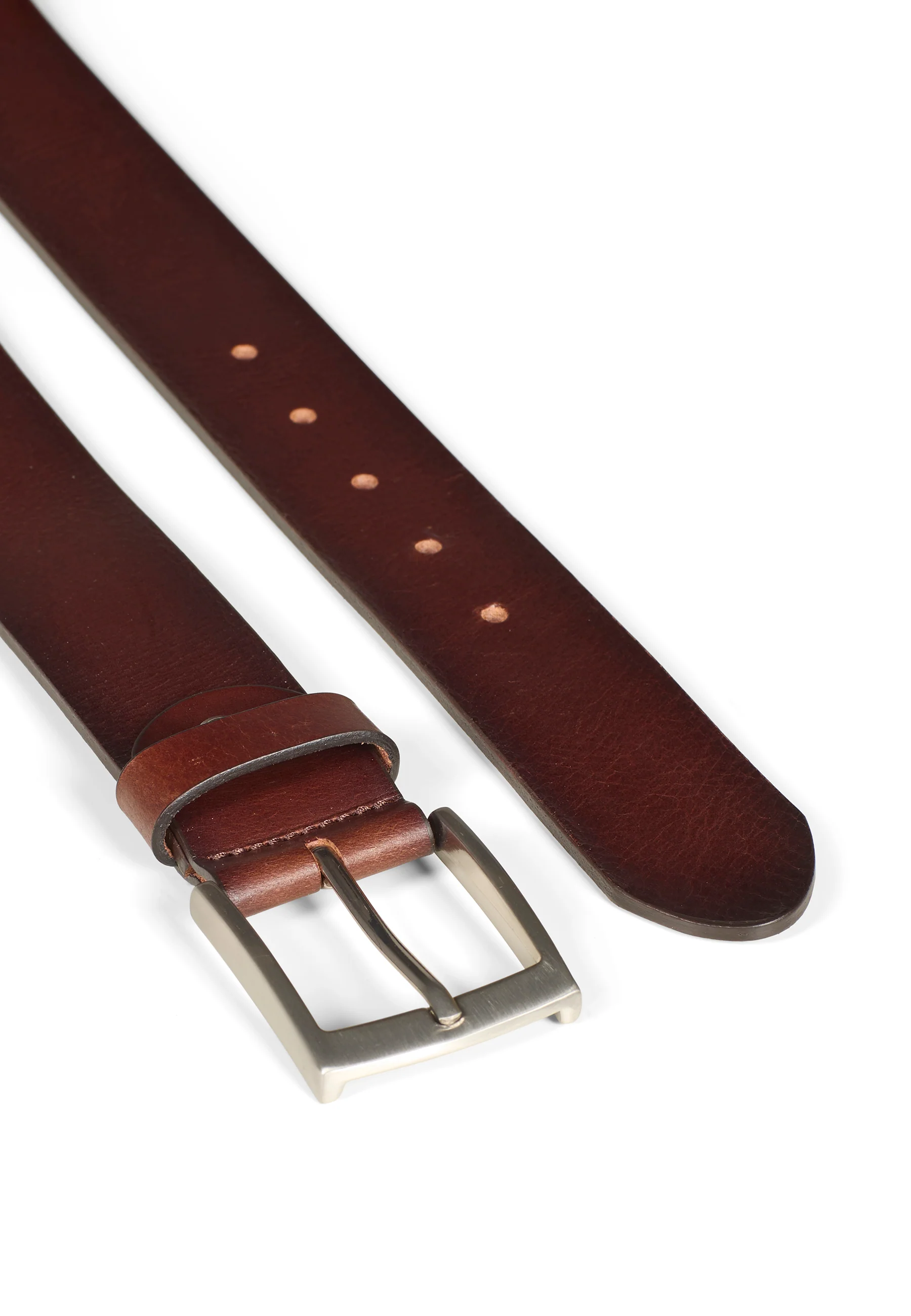 Howard Leather Belt Alexis Dark Brown - Image 2