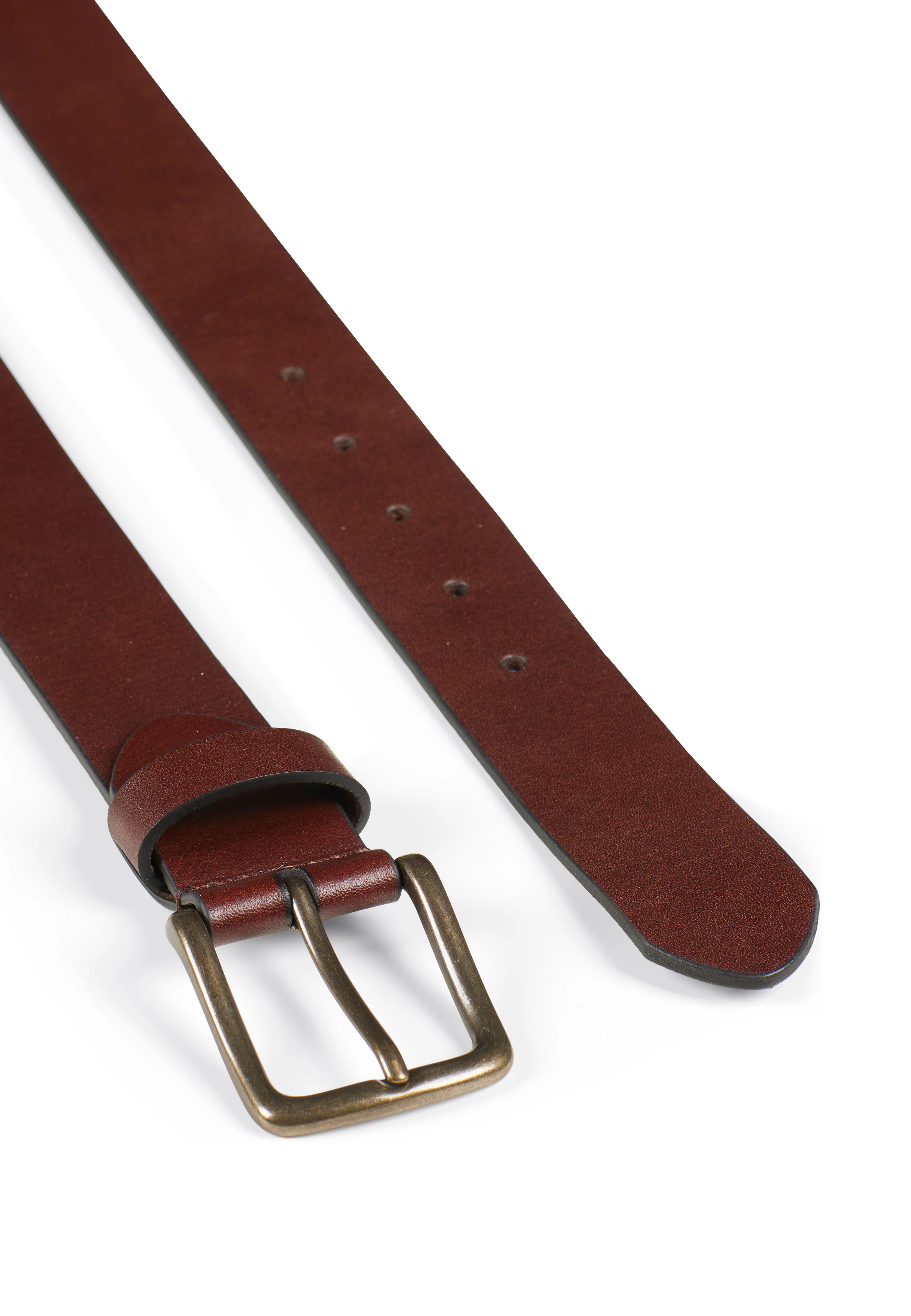 Howard Leather Belt Davies Dark Brown - Image 2