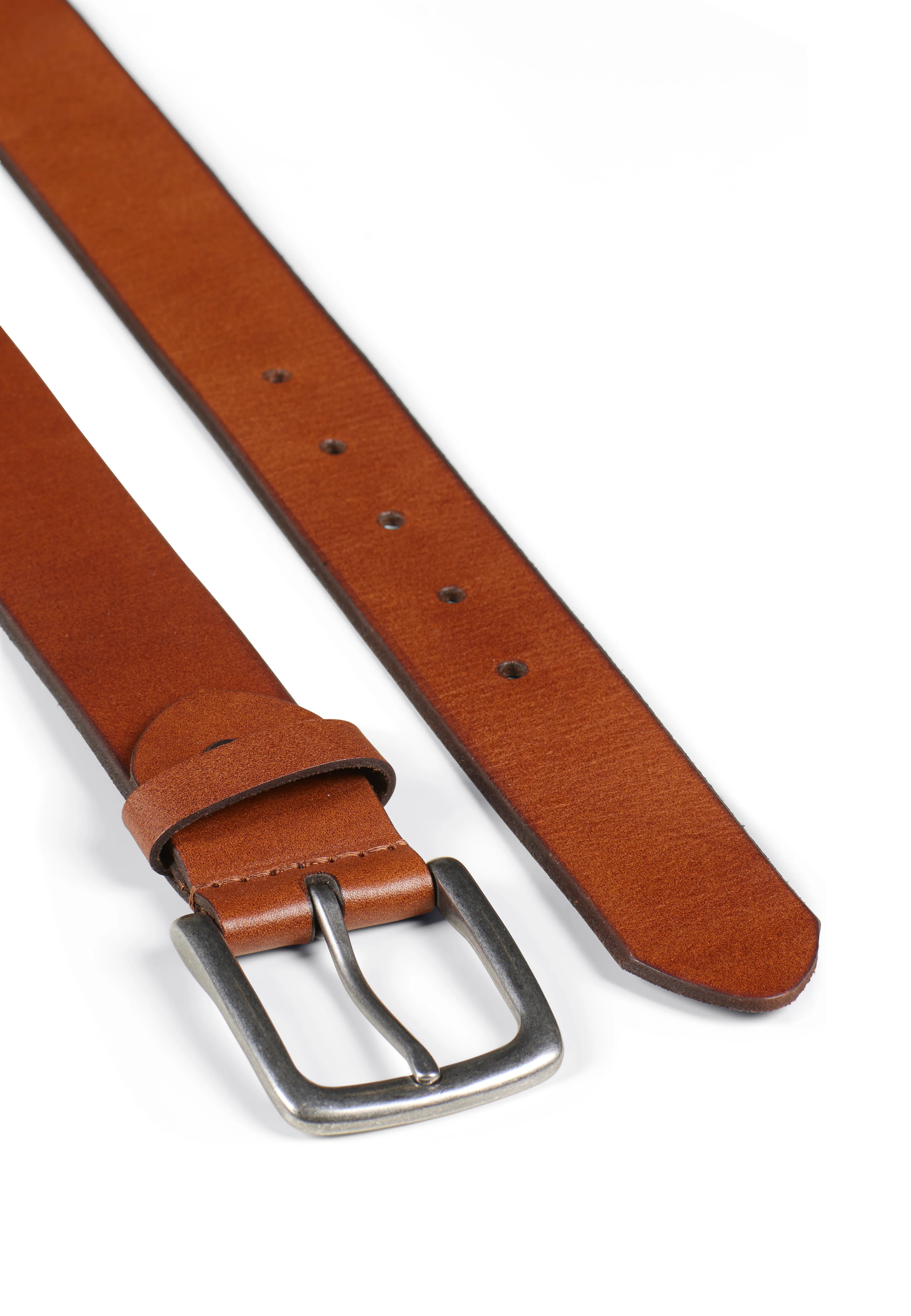 Howard Leather Belt Jones Brown - Image 2