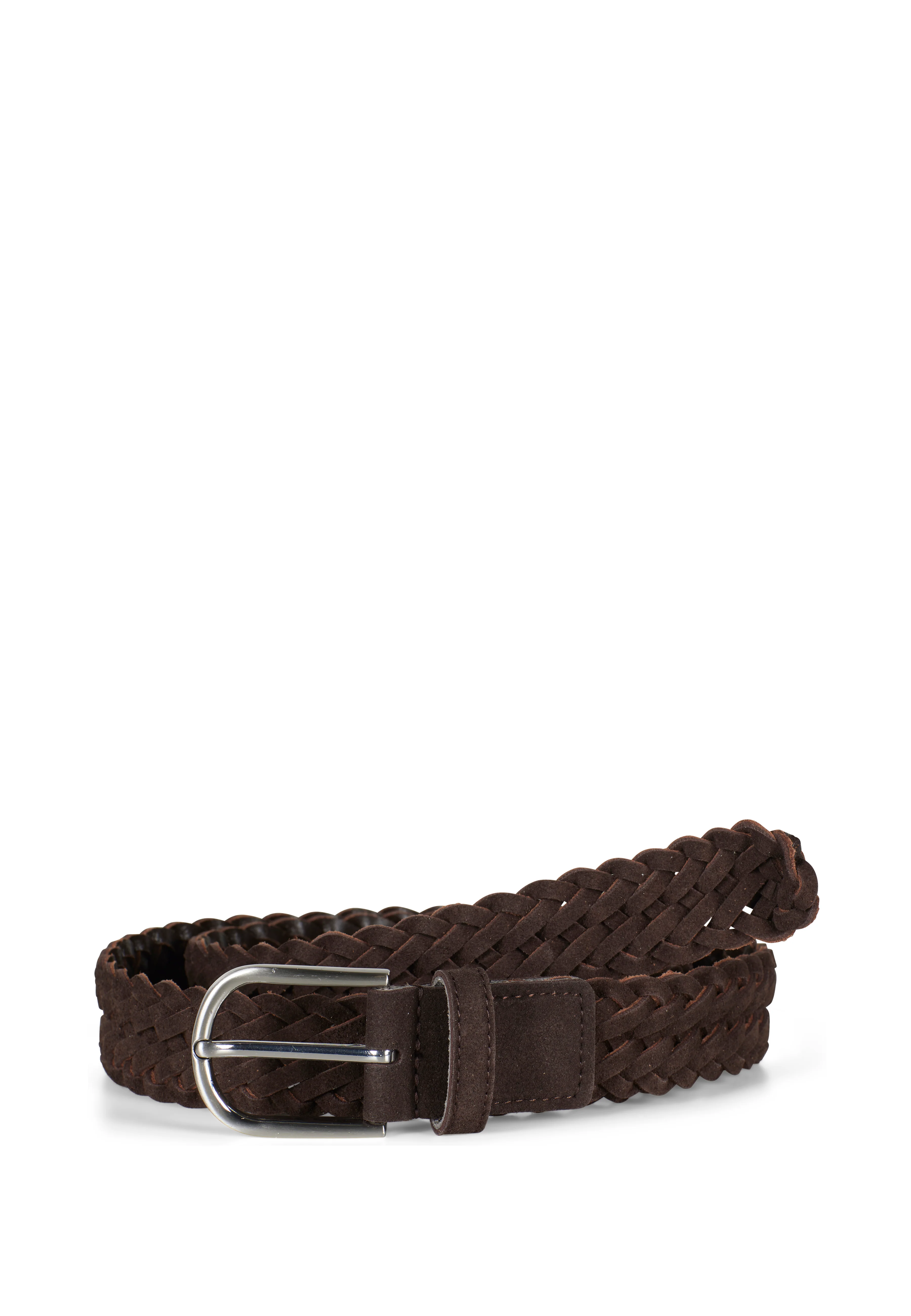 Howard Suede Belt Ashley Dark Brown