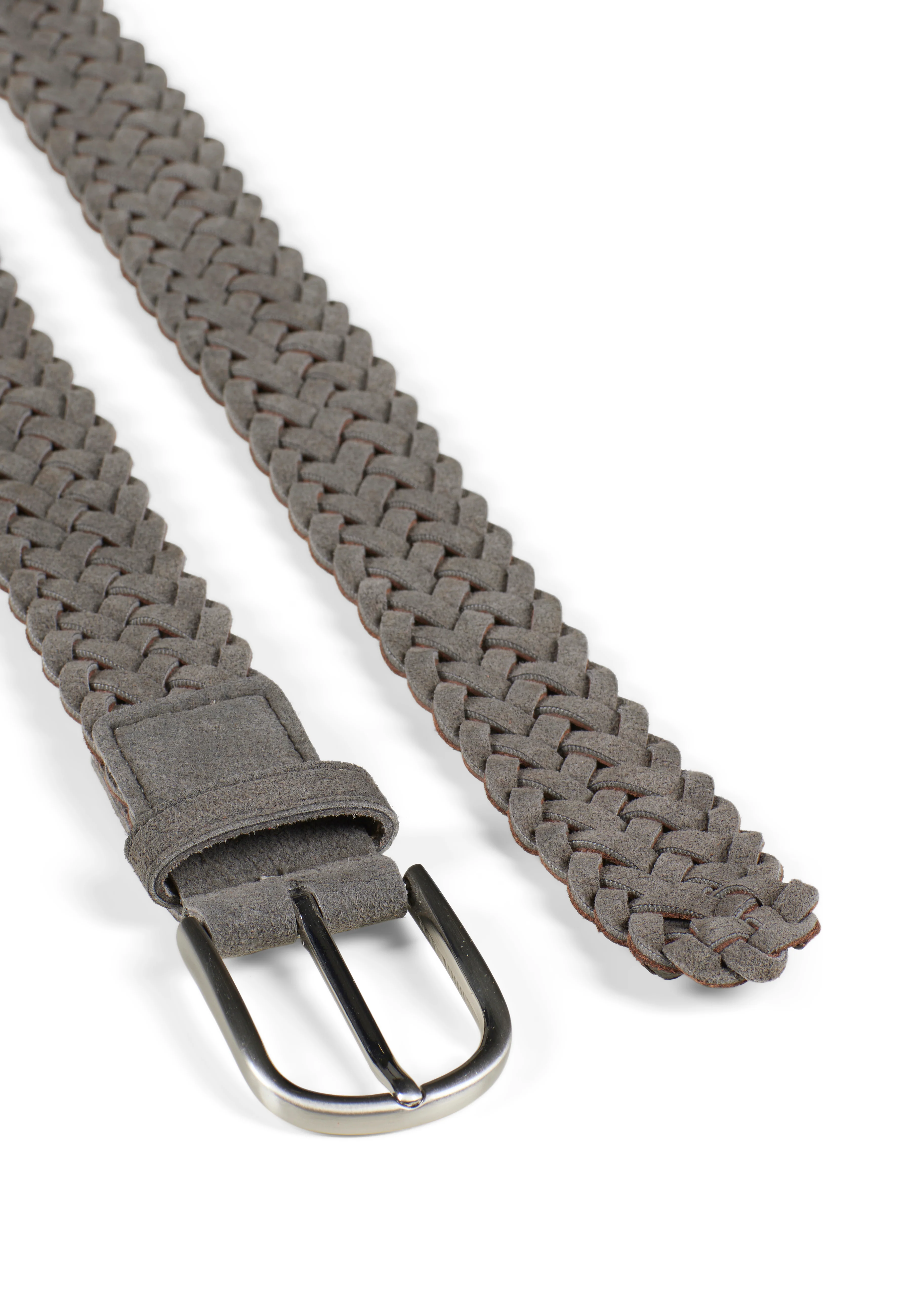 Howard Suede Belt Ashley Grey - Image 2