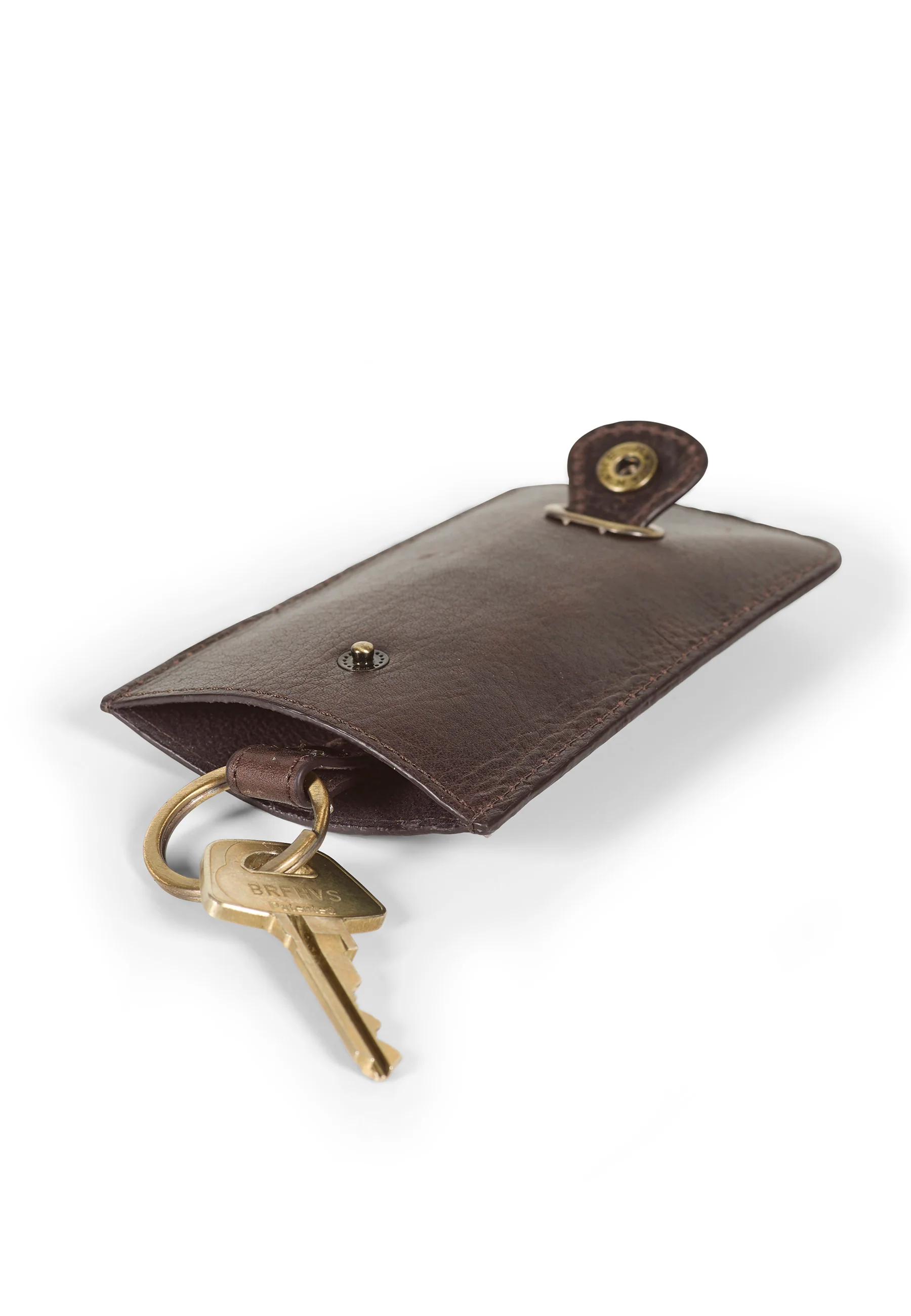 Keyring Pouch Dark Brown - Image 4
