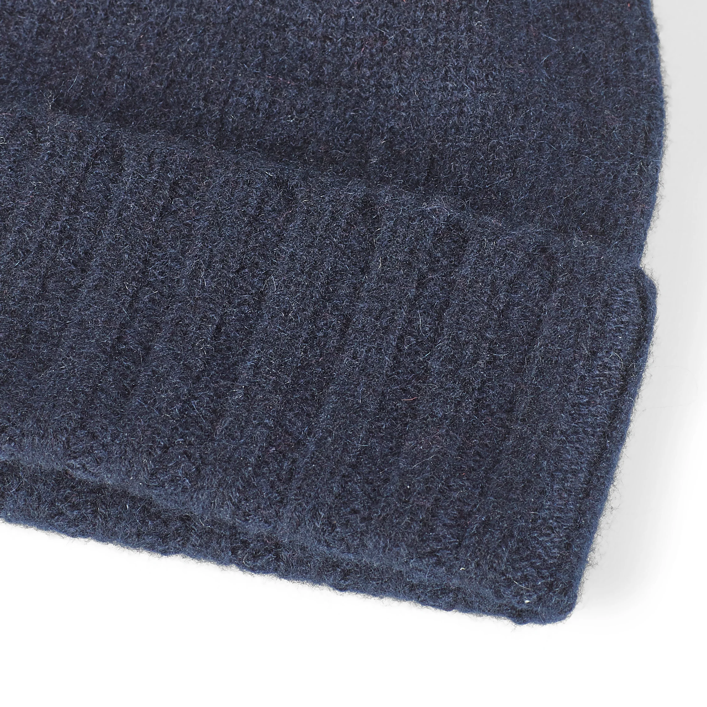 Howard Fred Cashmere Beanie Navy - Image 3