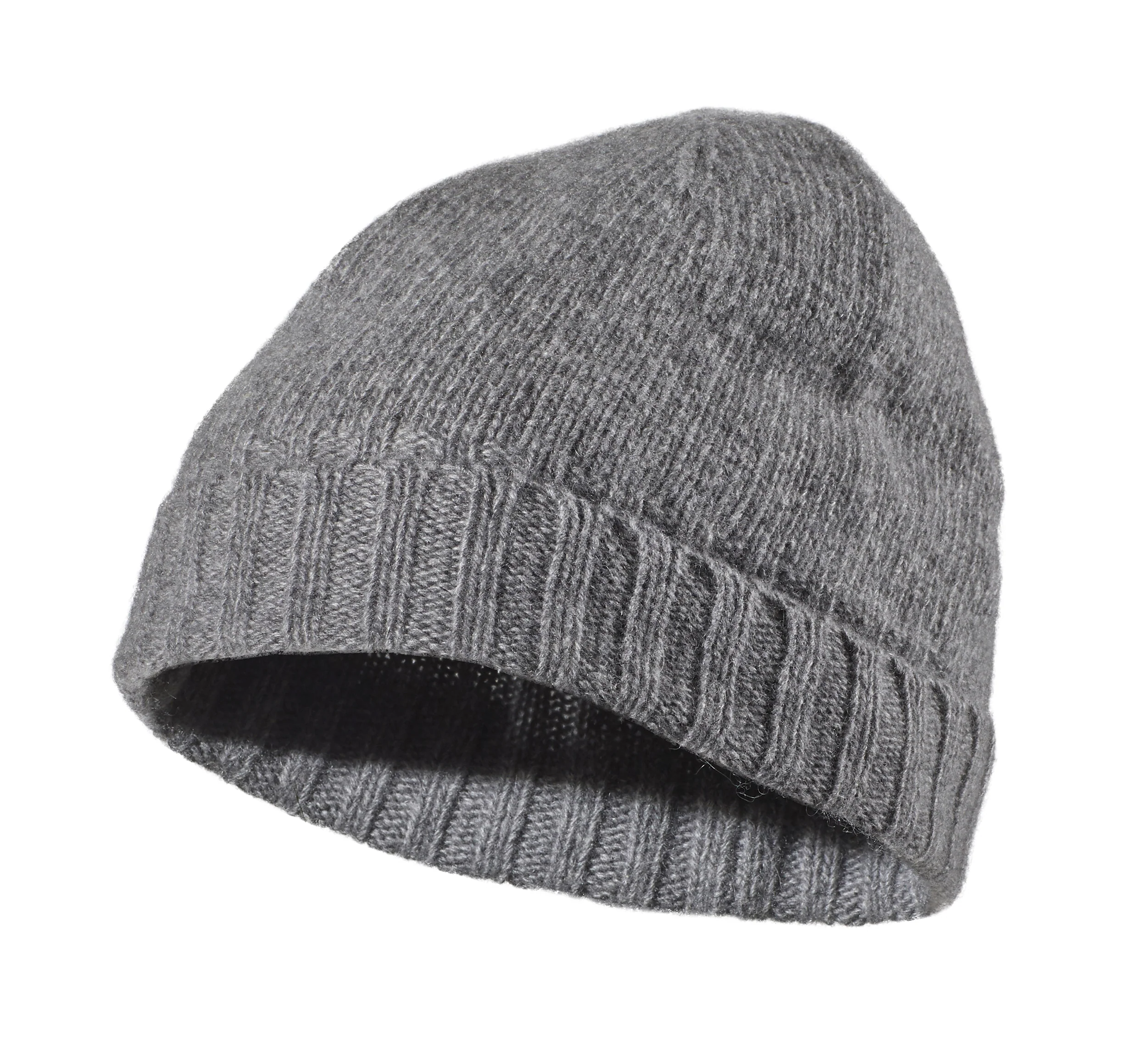 Howard Fred Cashmere Beanie Grey - Image 4