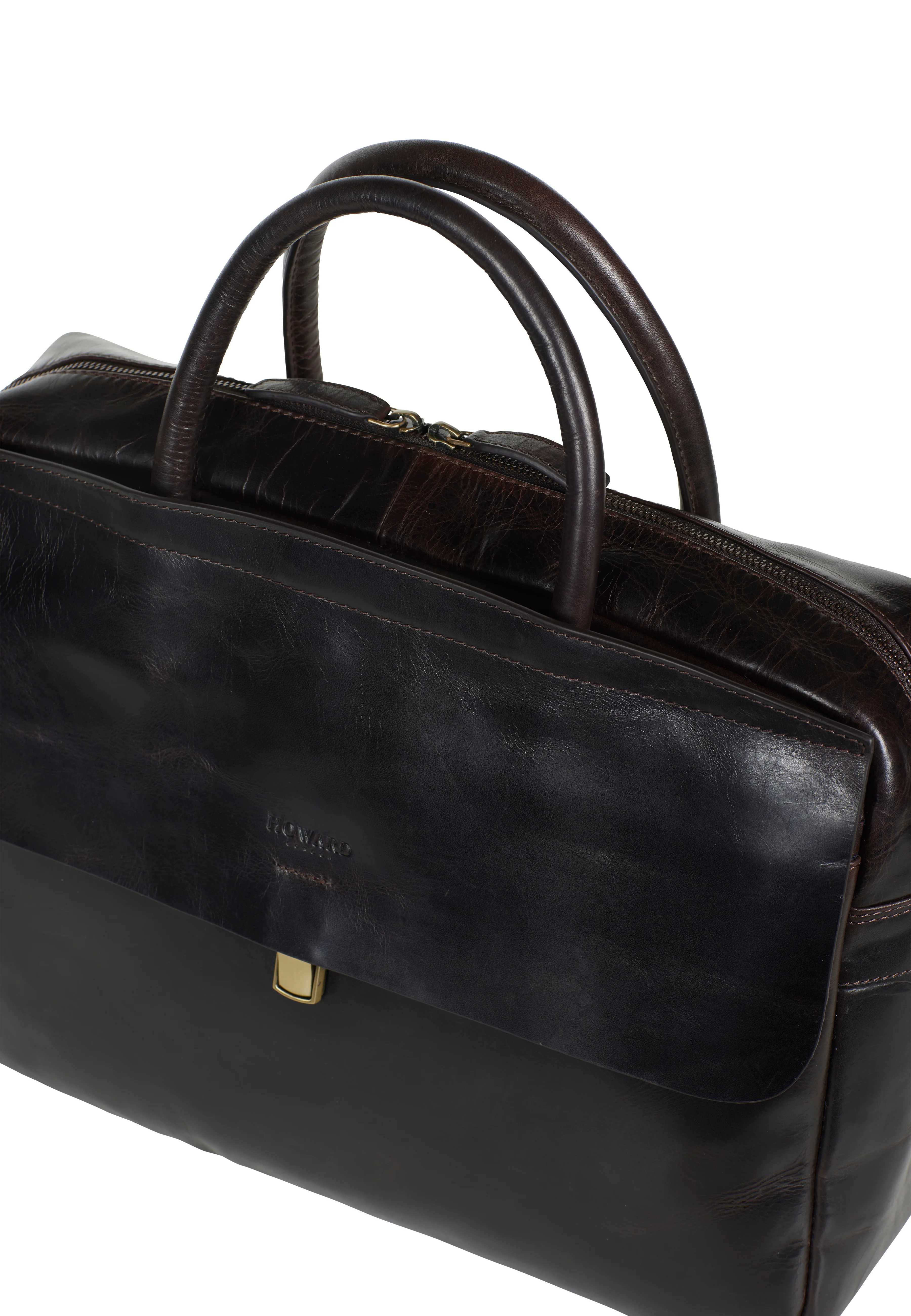 Laptop Bag Charlie Dark Brown - Image 4