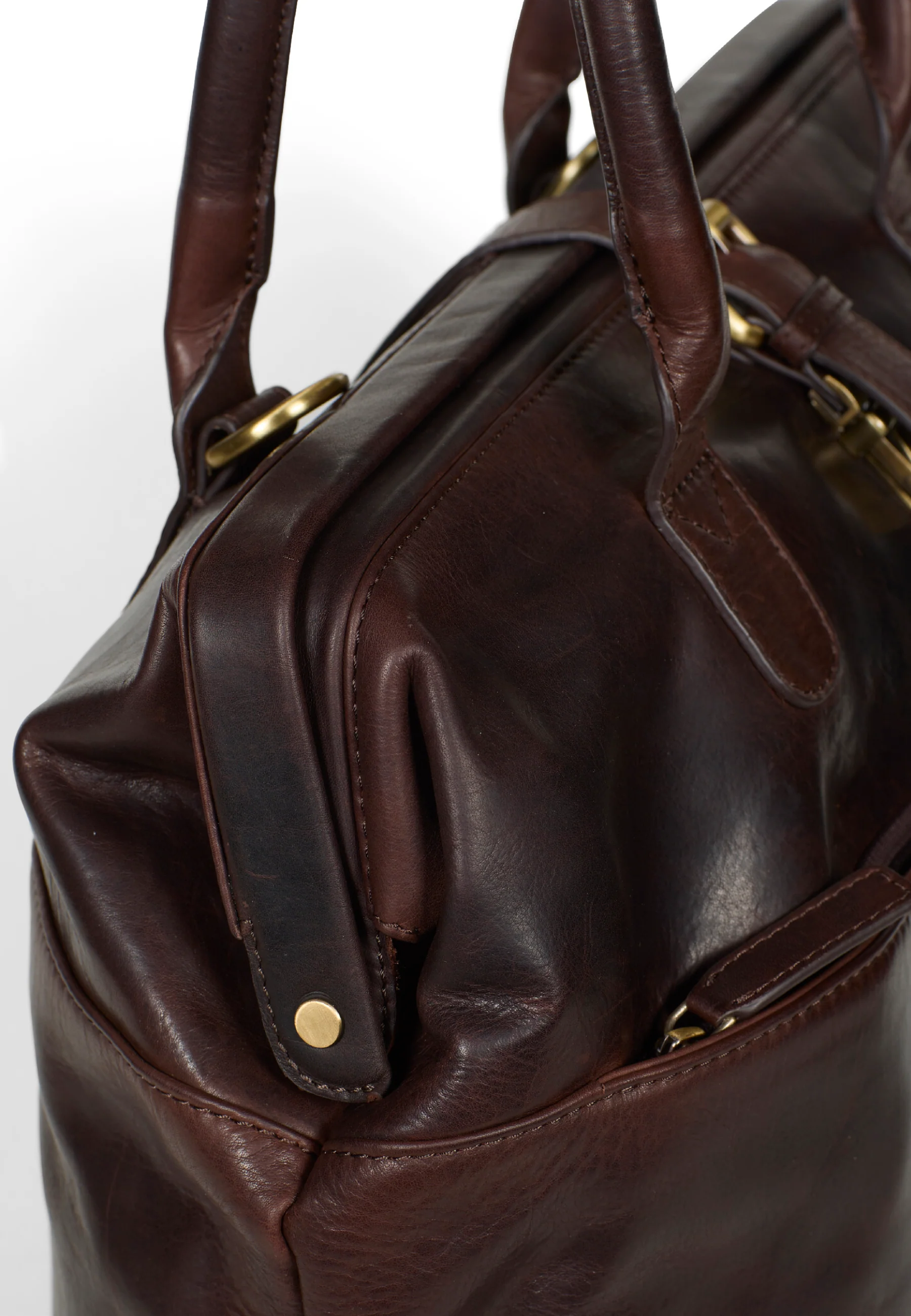 Laptop Bag Ken Dark Brown - Image 3