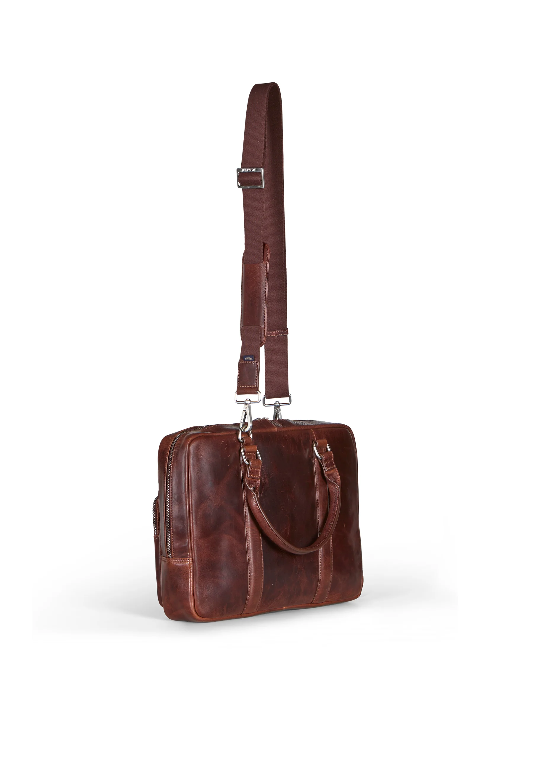 Laptop Bag Leopold Brown - Image 2