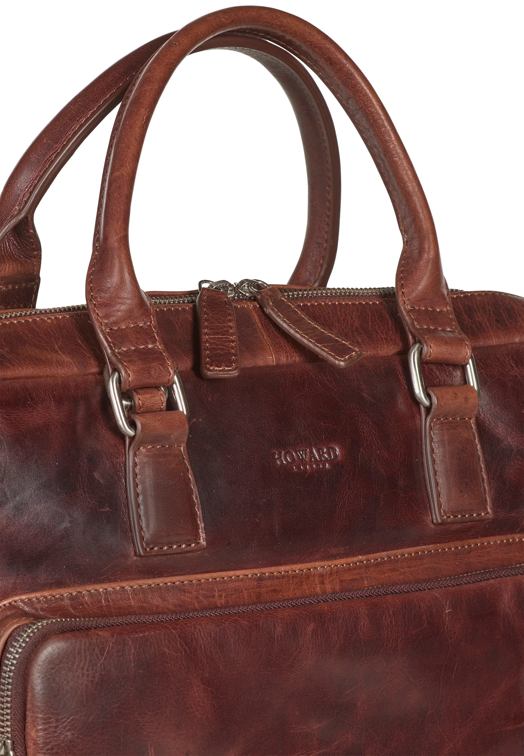 Laptop Bag Leopold Brown - Image 4