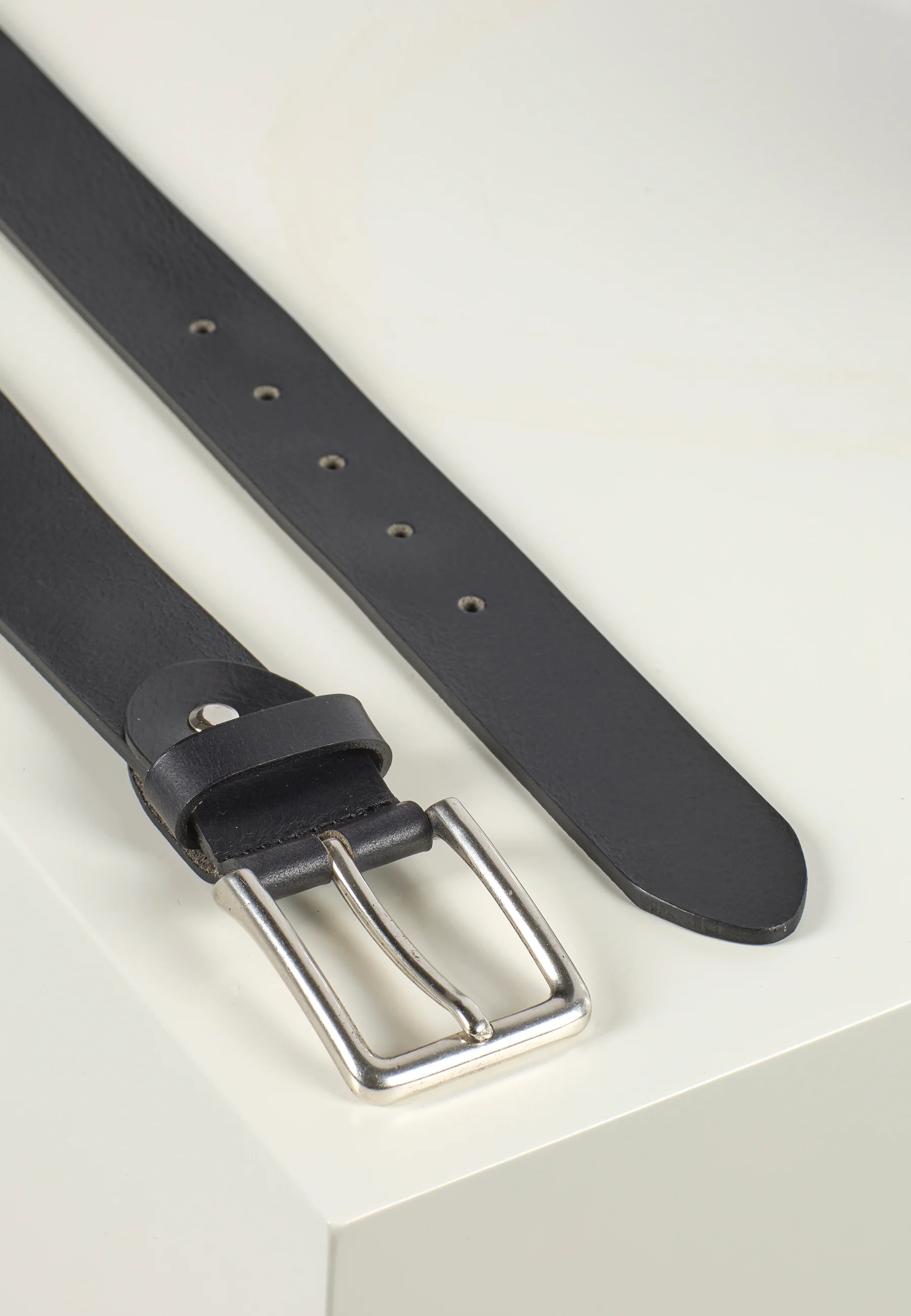 Leather Belt Roger Black - Image 2