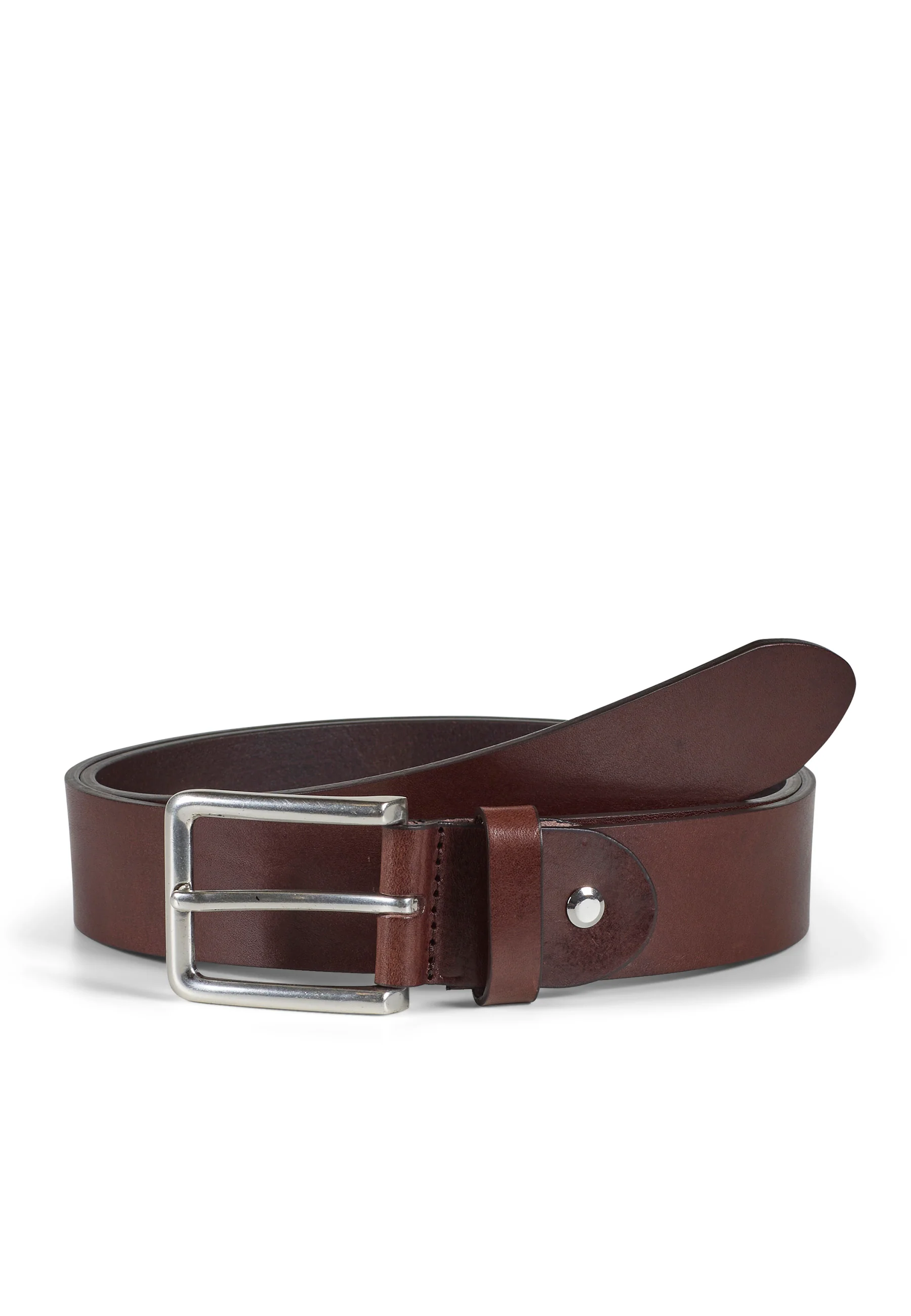 Leather Belt Roger Dark Brown