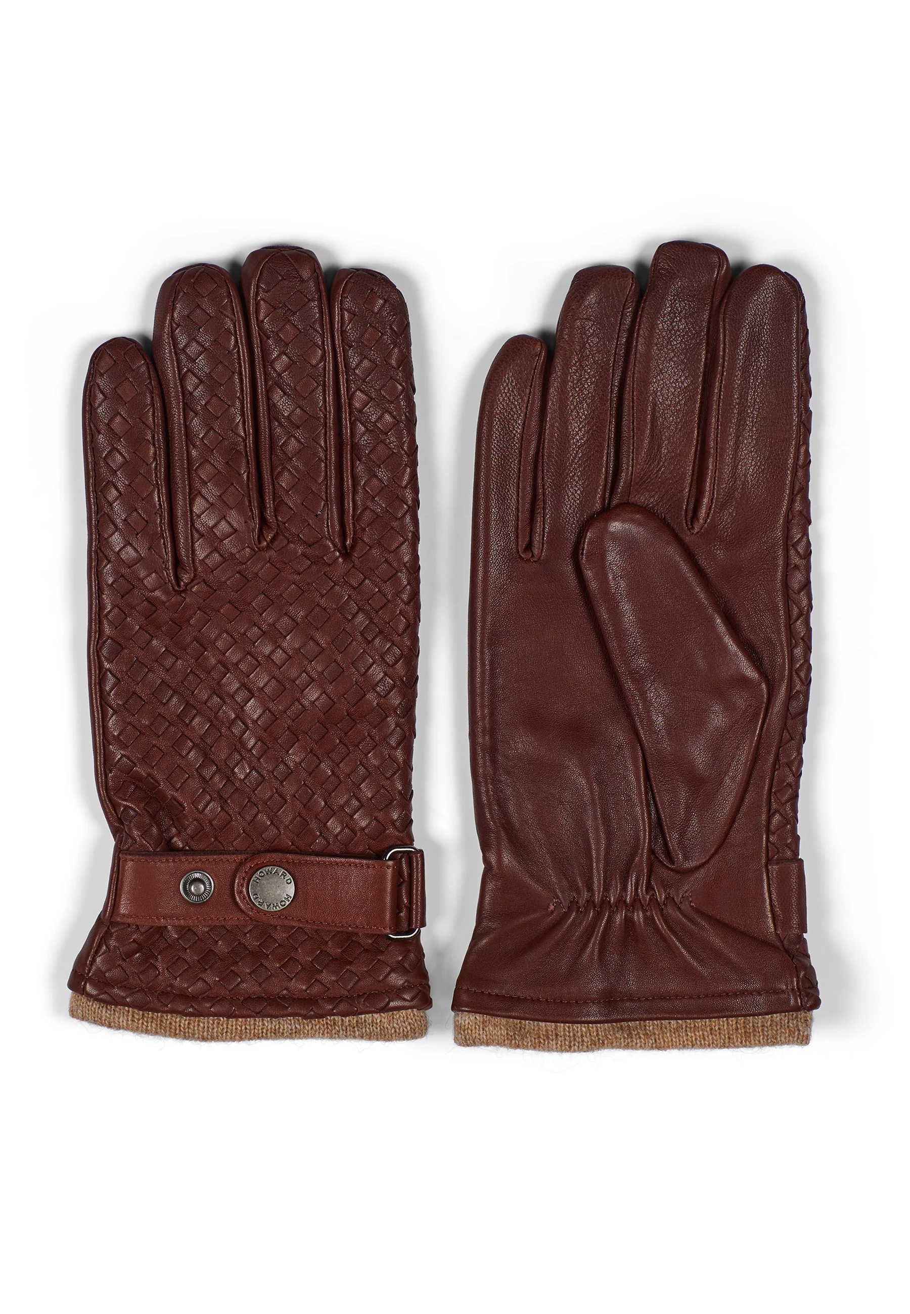 Leather Gloves Axel Brown