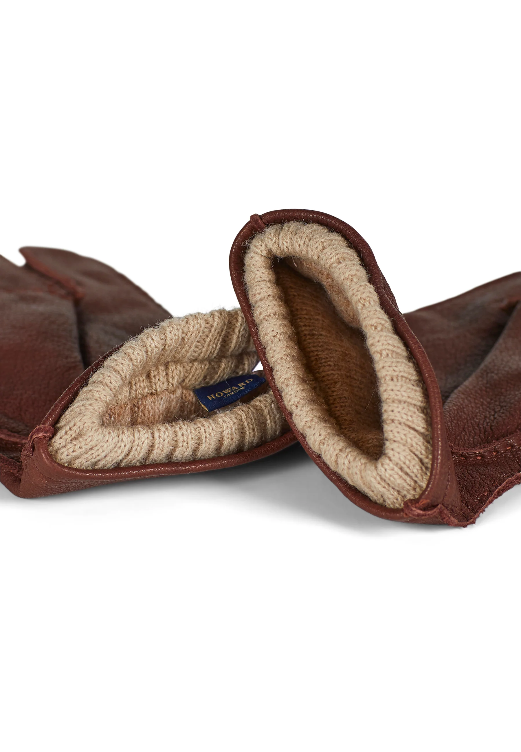 Leather Gloves Mateo Brown - Image 3