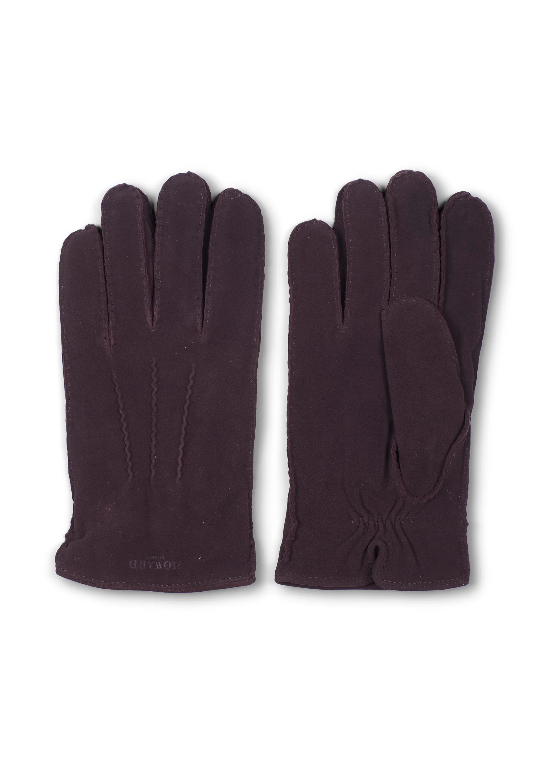 Leather Gloves Sander Dark Brown
