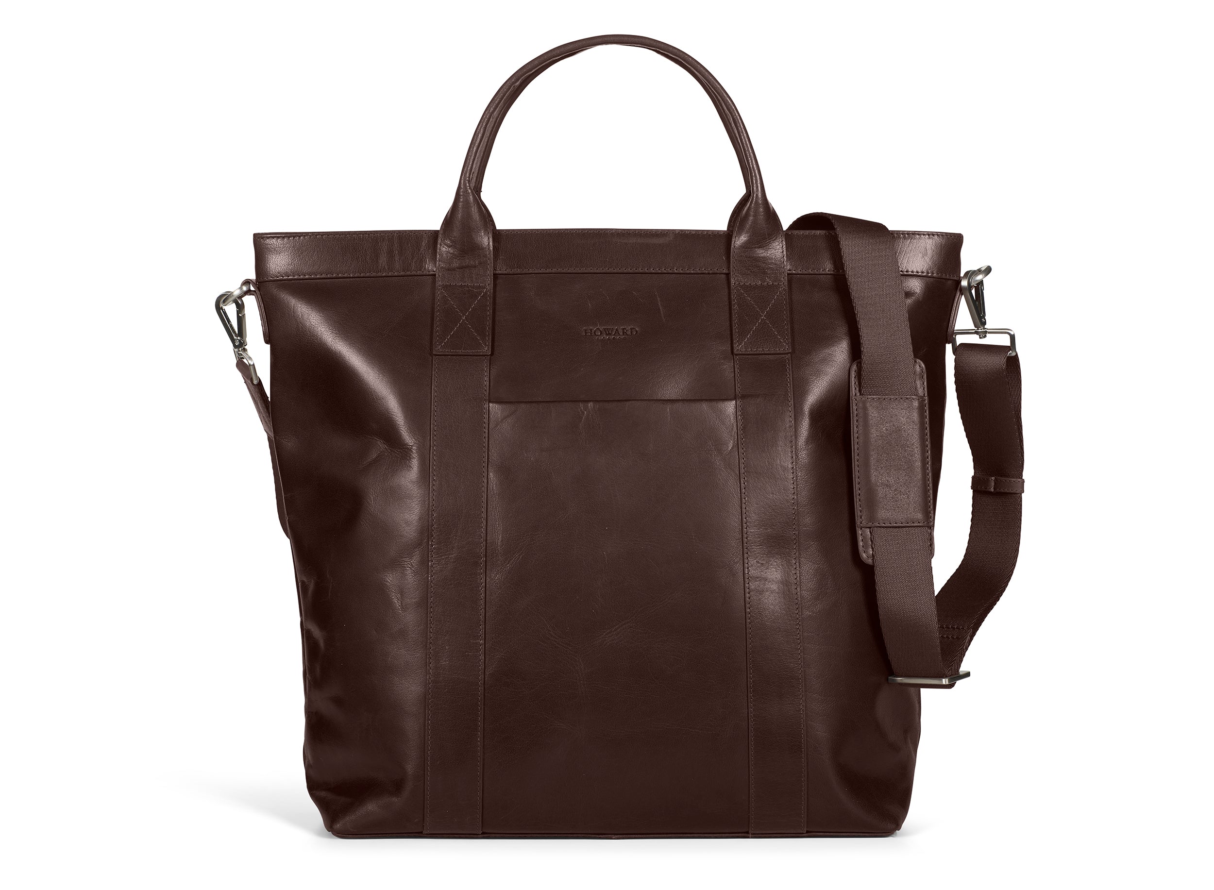 Brian Tote Bag Dark Brown