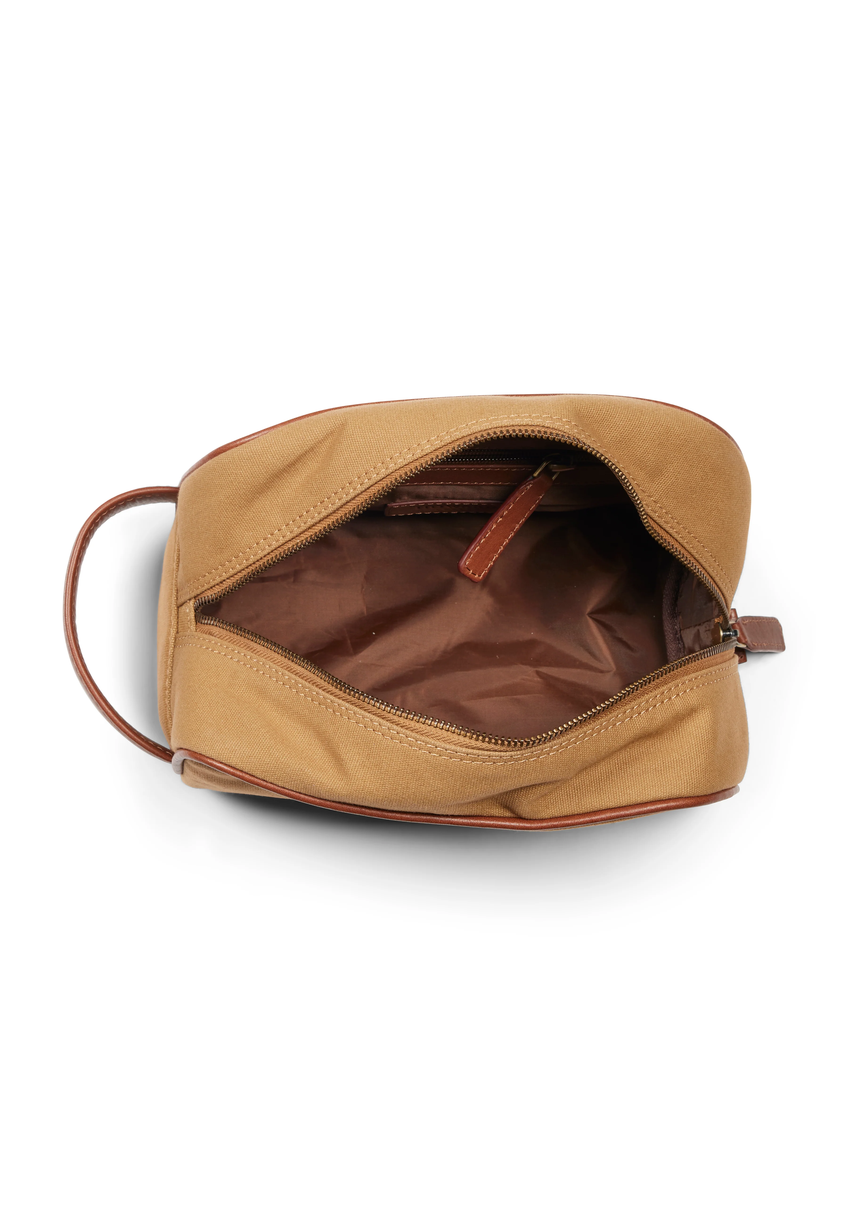 Washbag Canvas Beige - Image 3