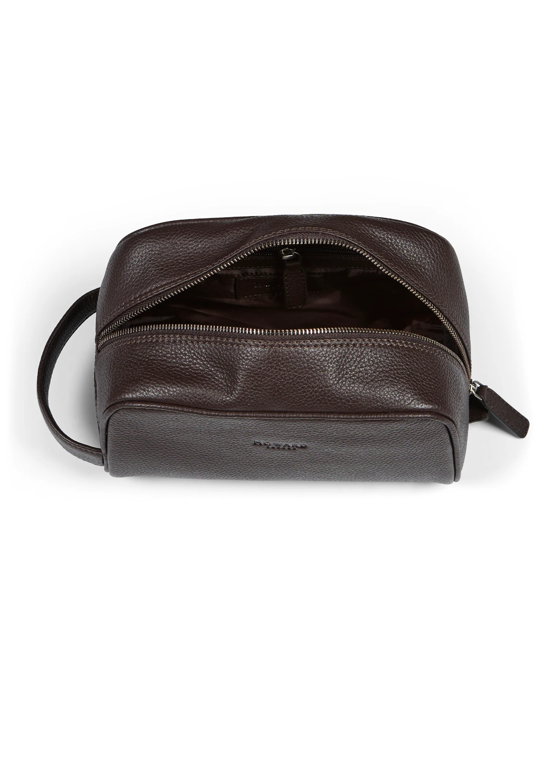 Washbag Sam Dark Brown - Image 3