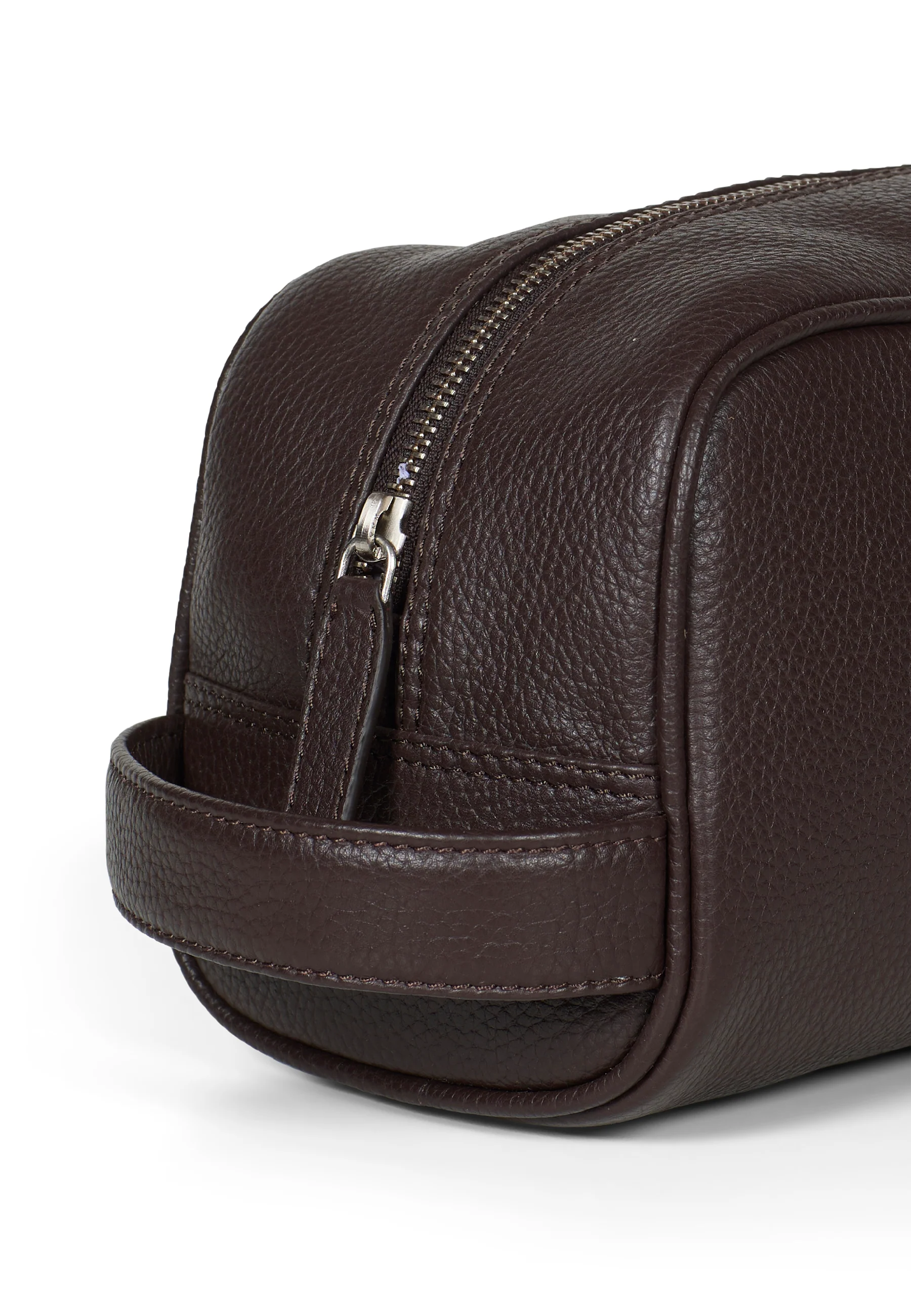 Washbag Sam Dark Brown - Image 4