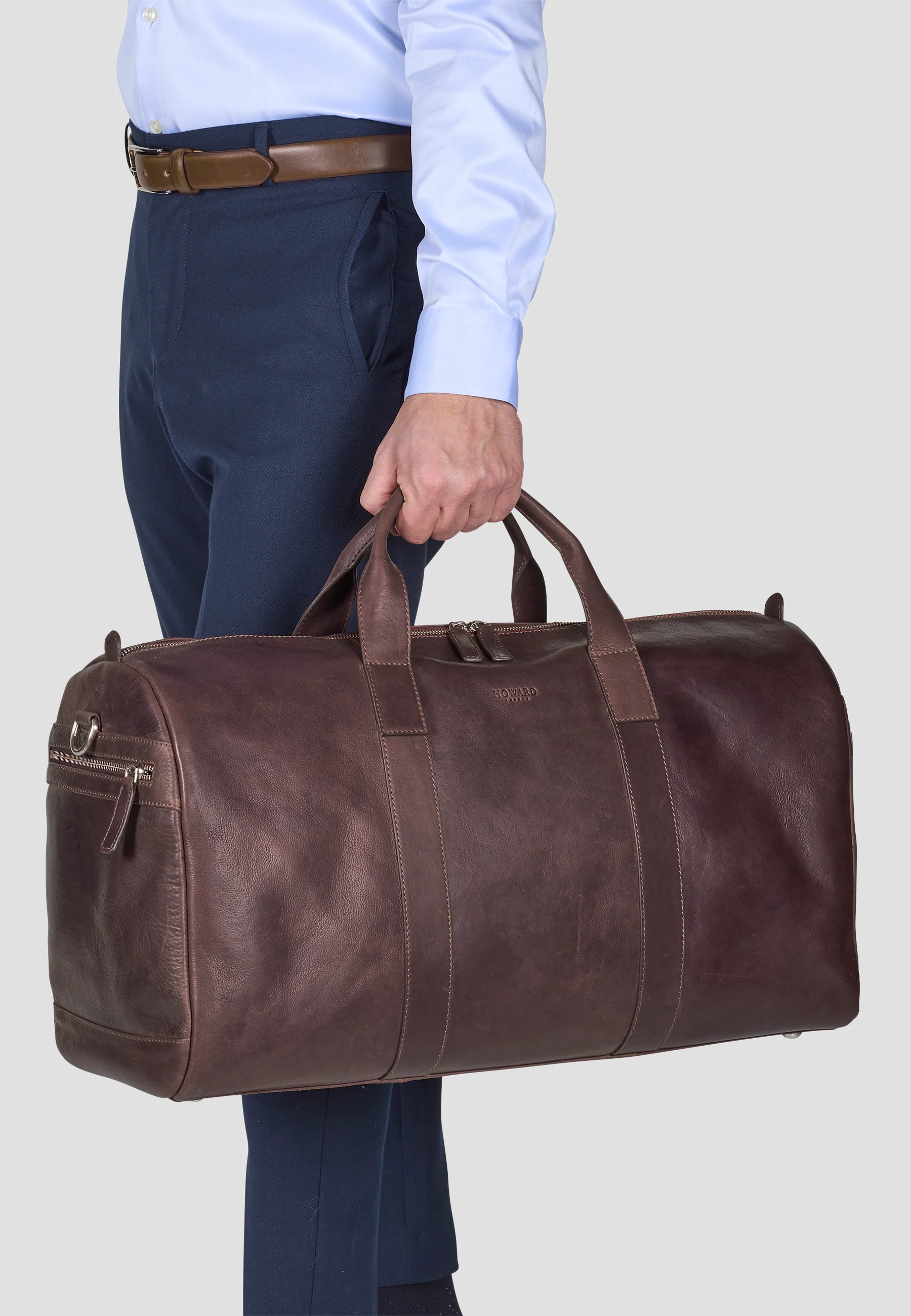 Weekend Bag Connor Dk Brown - Image 2
