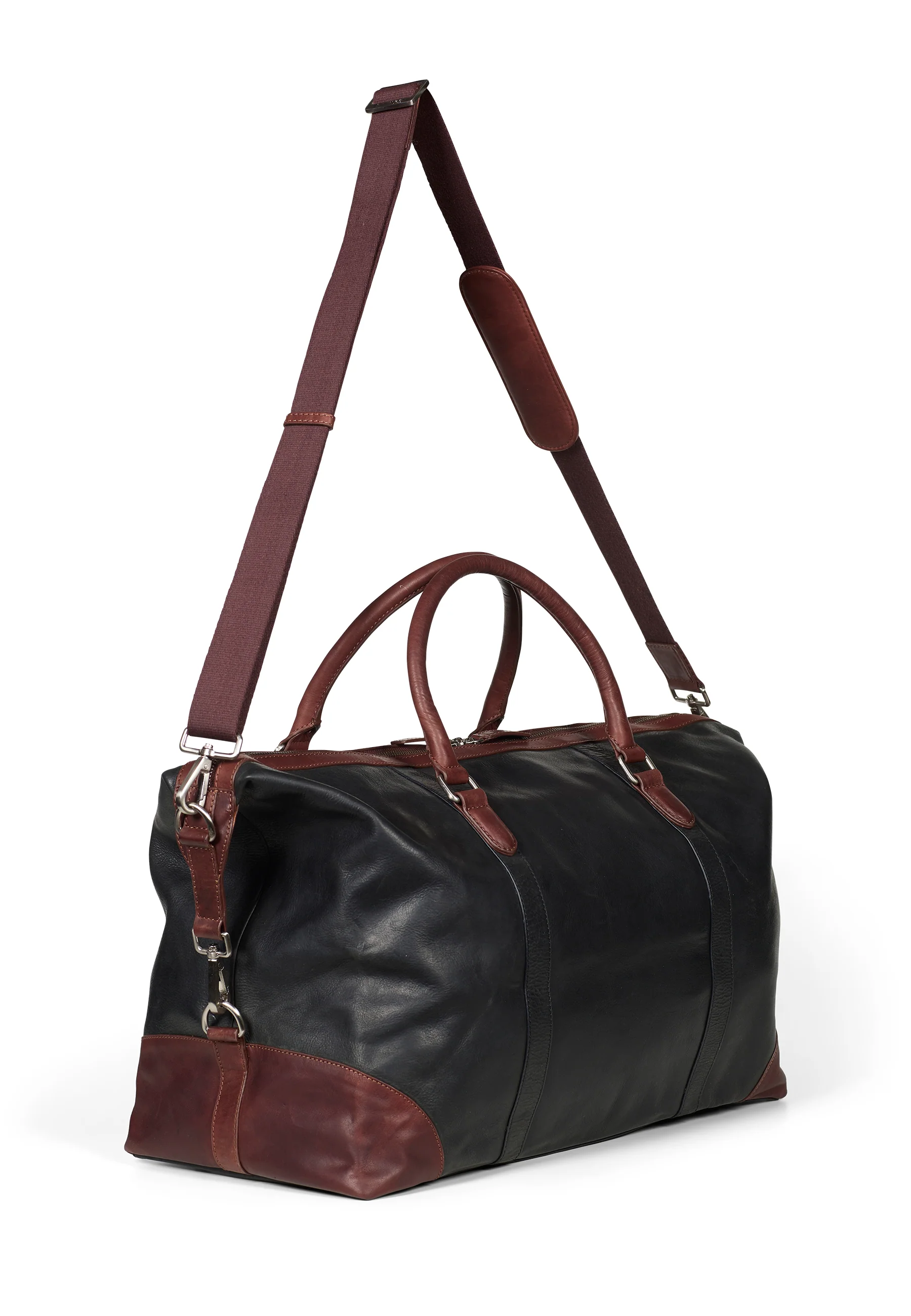Weekend Bag Cooper Black / Brown - Image 2