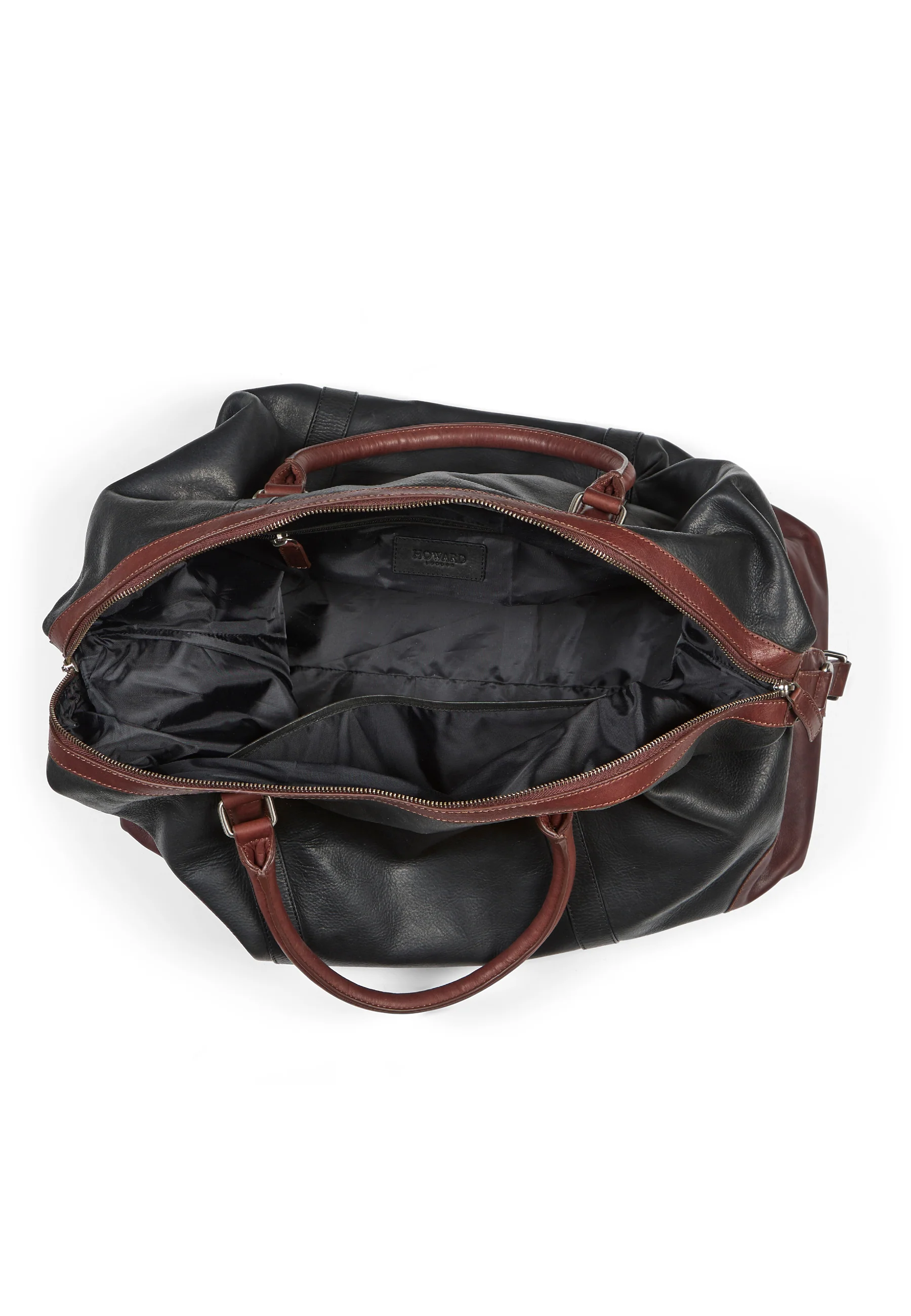 Weekend Bag Cooper Black / Brown - Image 3