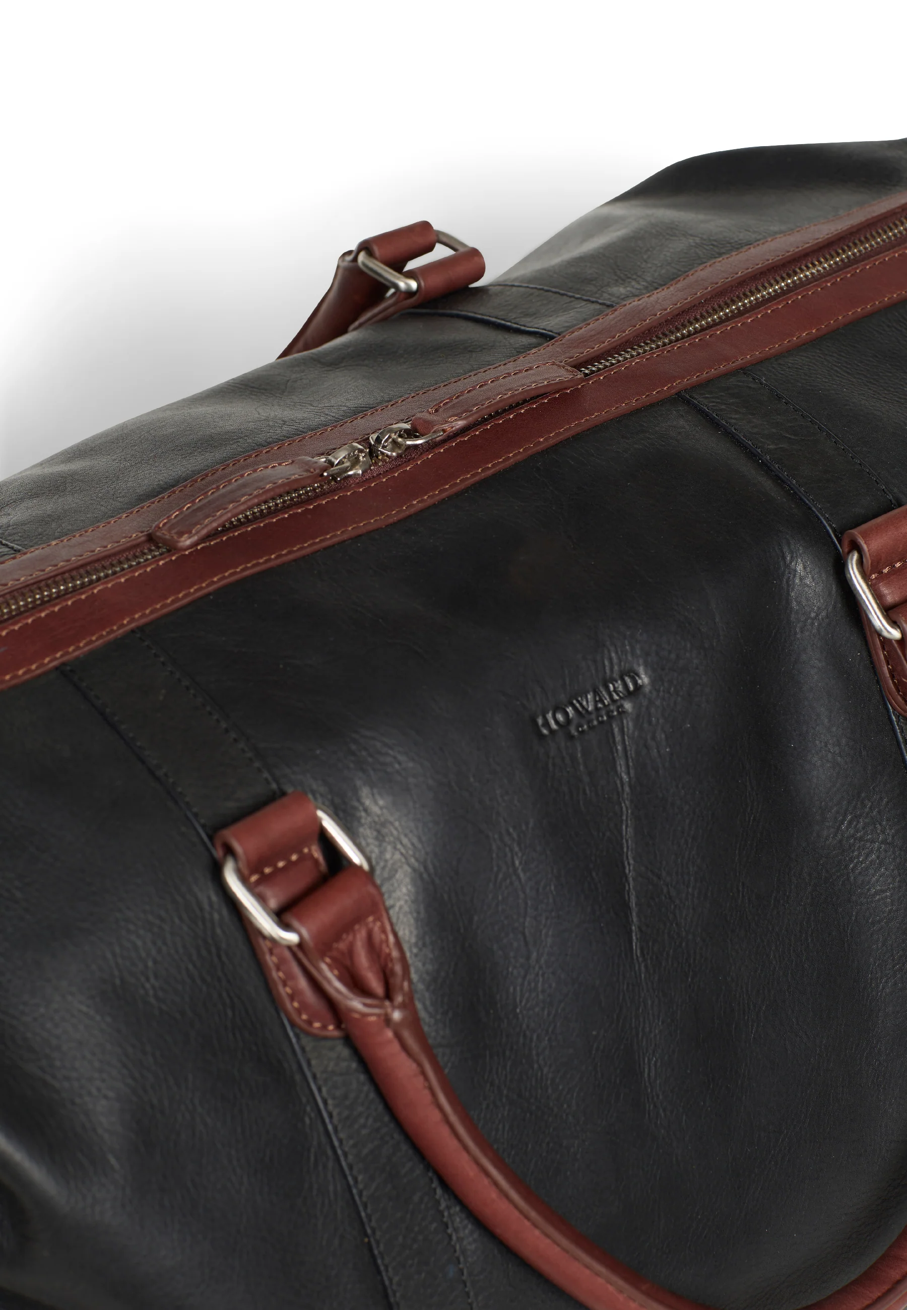 Weekend Bag Cooper Black / Brown - Image 4