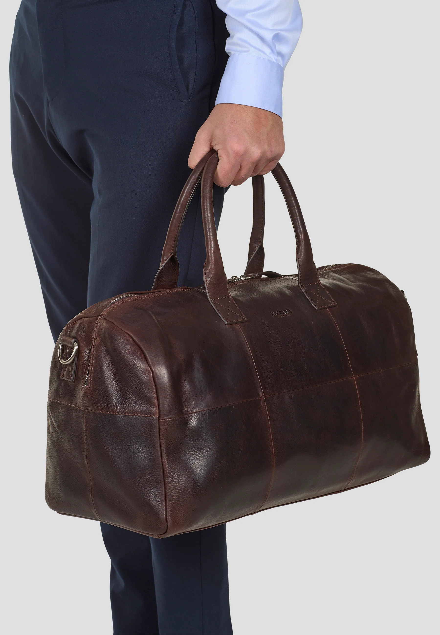 Weekend Bag Sam Dark Brown - Image 5