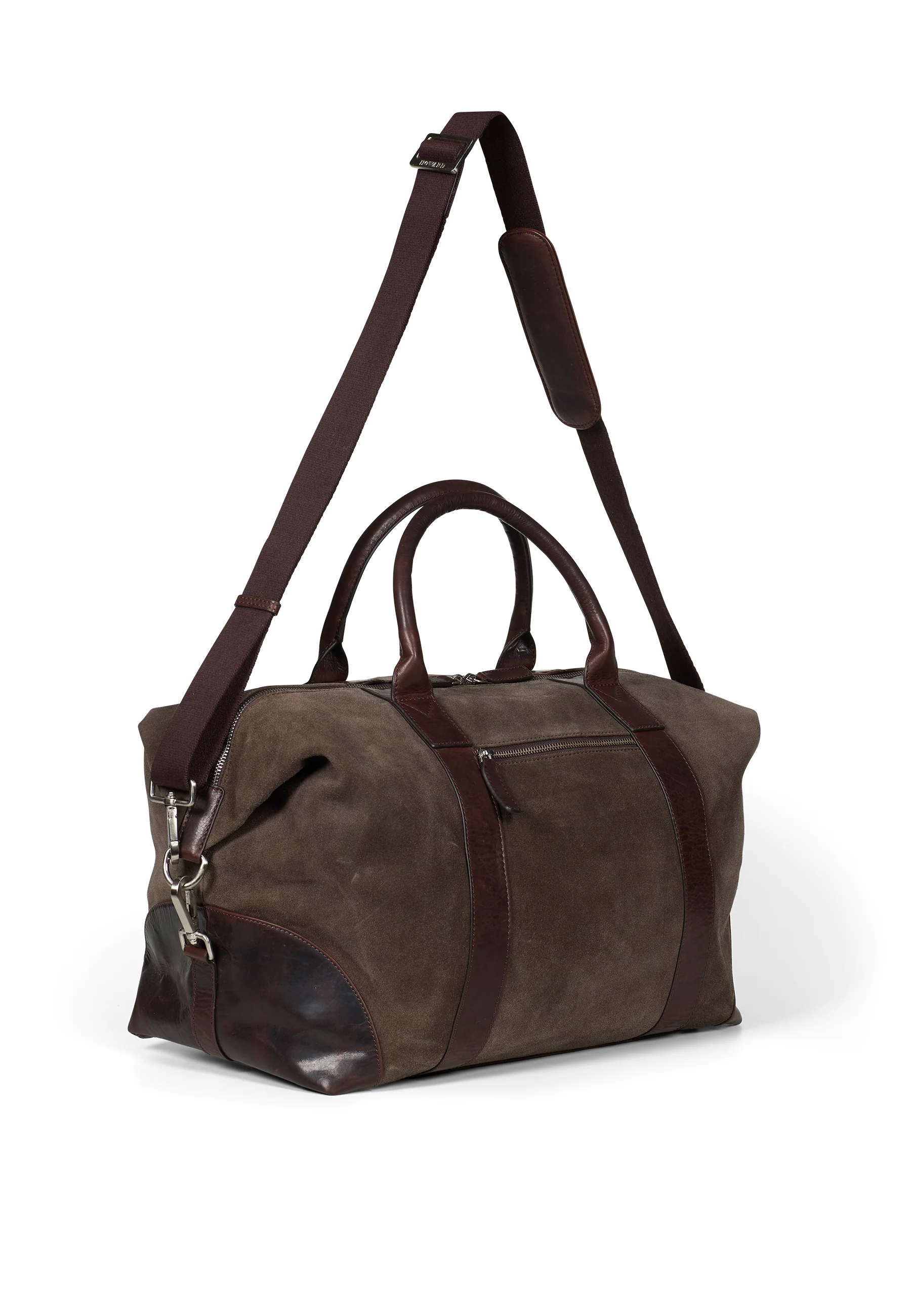 Weekend Bag Steven Suede Brown - Image 2