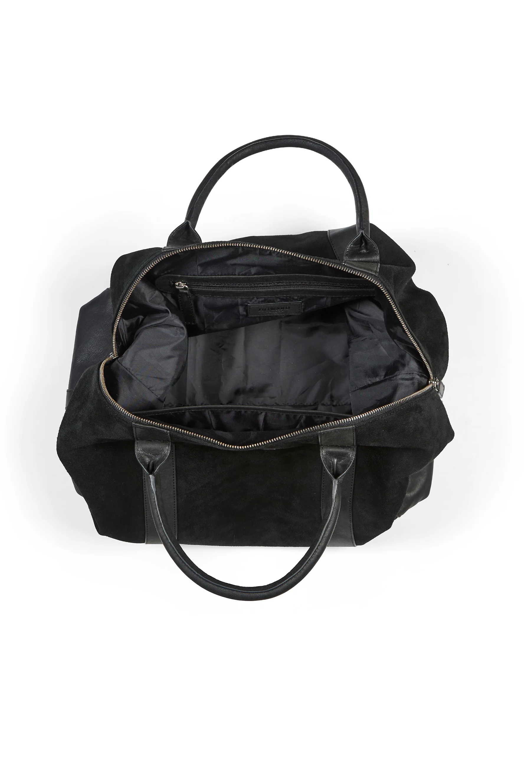 Weekend Bag Steven Suede Black - Image 3