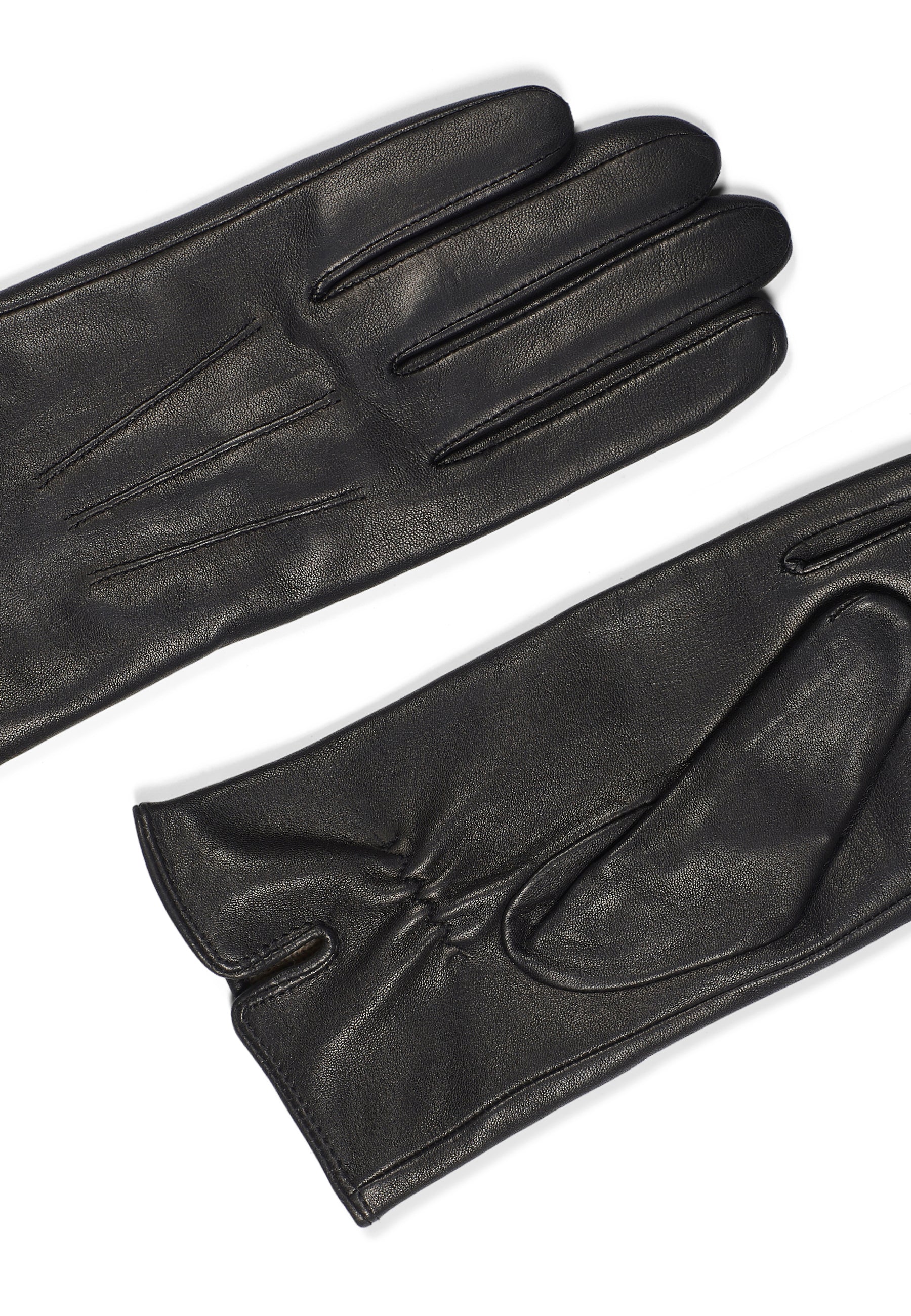 Women's Leather Gloves Cleo Black - Image 2