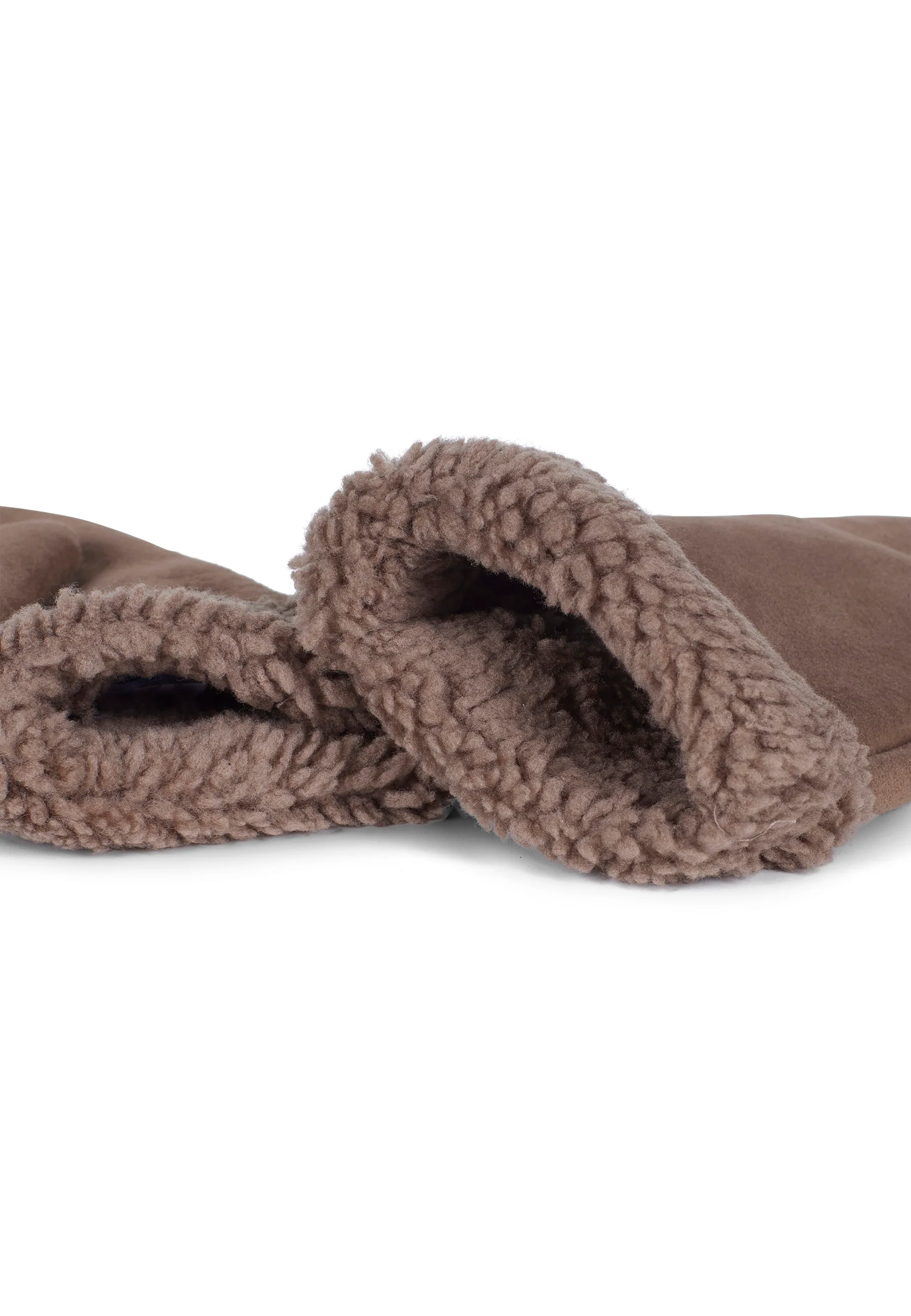 Women's Leather Gloves Elsa Taupe - Image 3