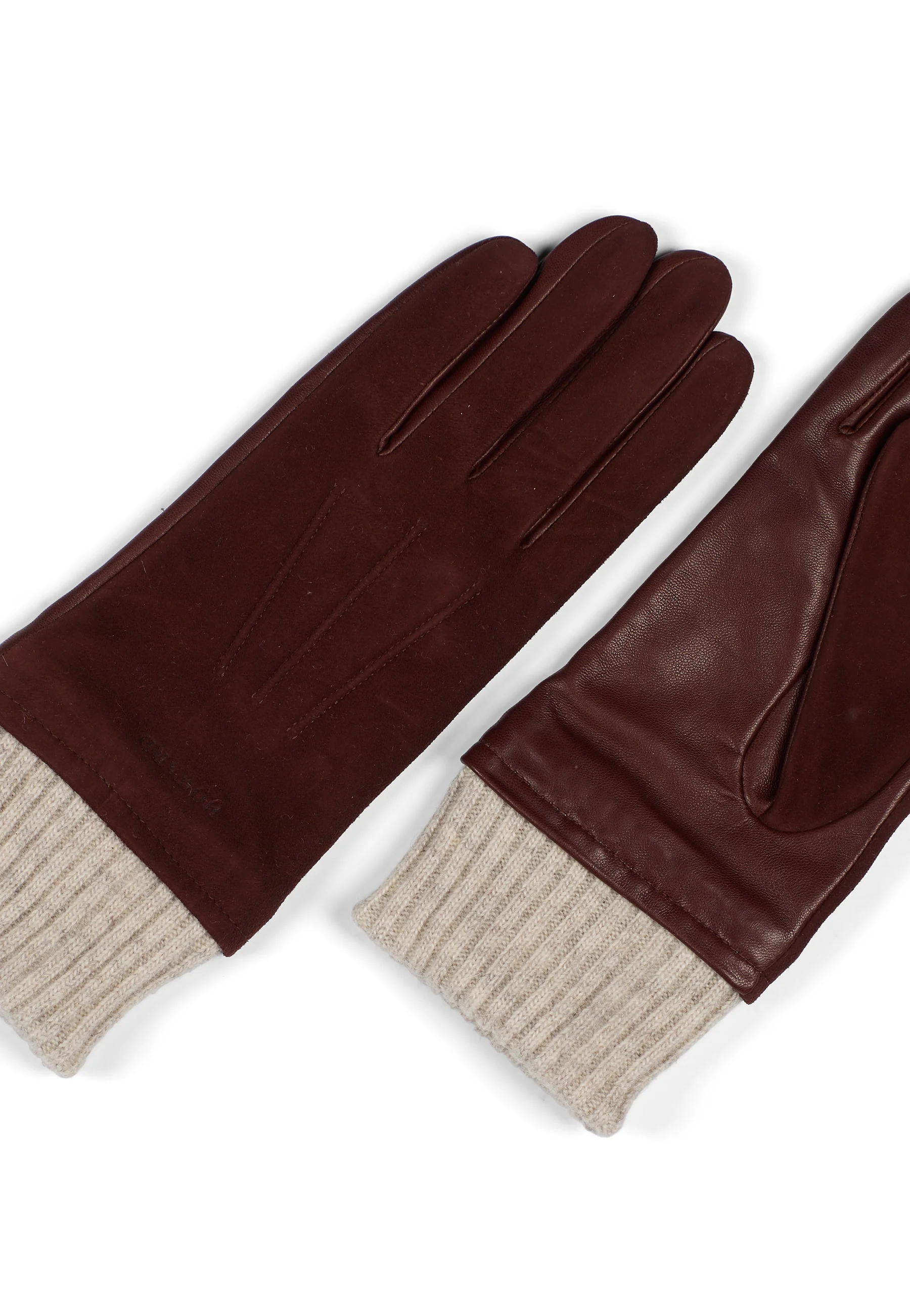 Women's Leather Gloves Leah Brown - Image 2