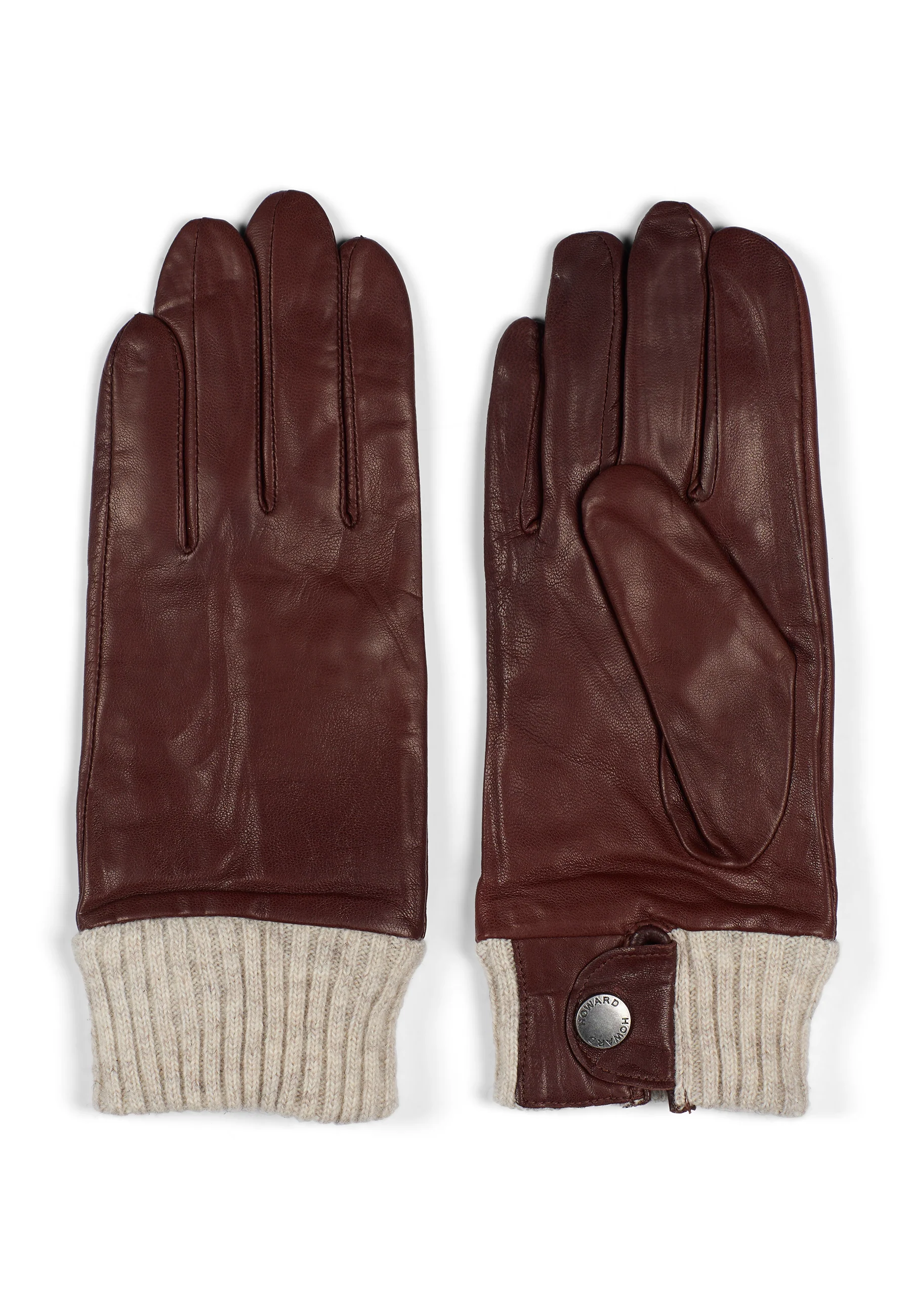 Women's Leather Gloves Lily Brown
