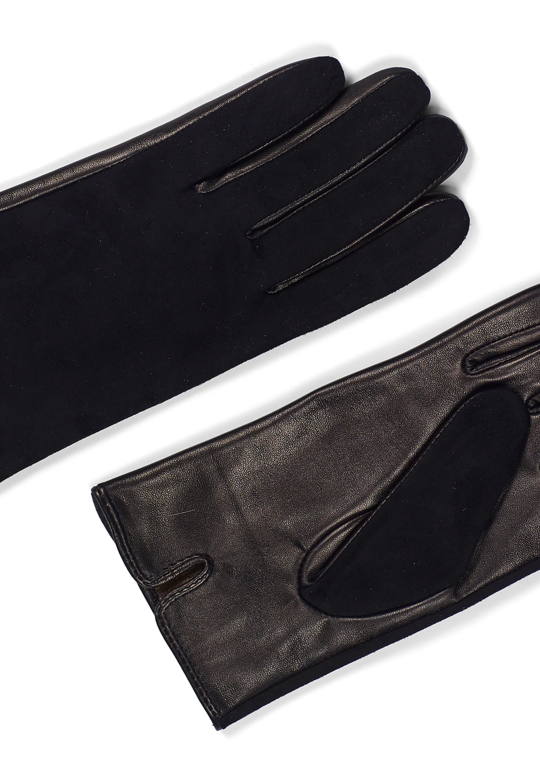 Women's Leather Gloves Luna Black - Image 2